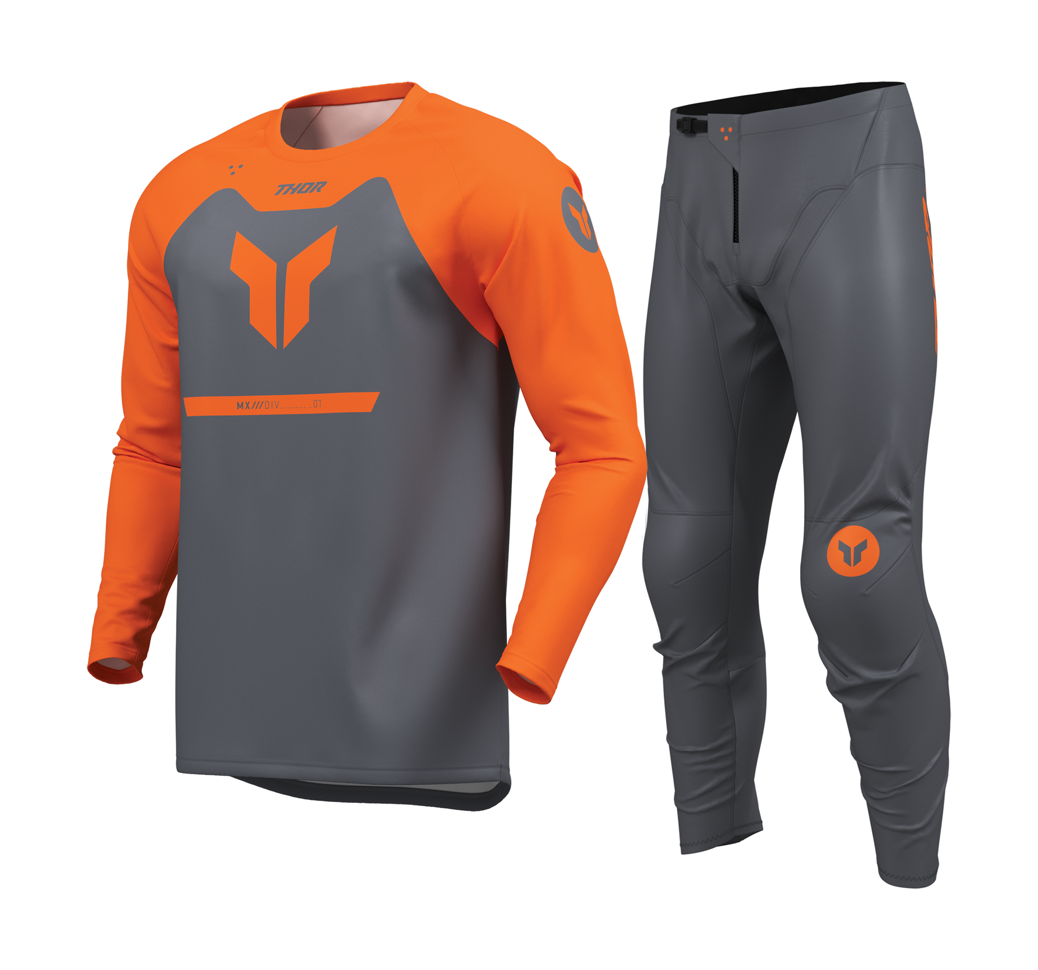 Thor Motocross Gear 2026 Ridemode Menace - Charcoal