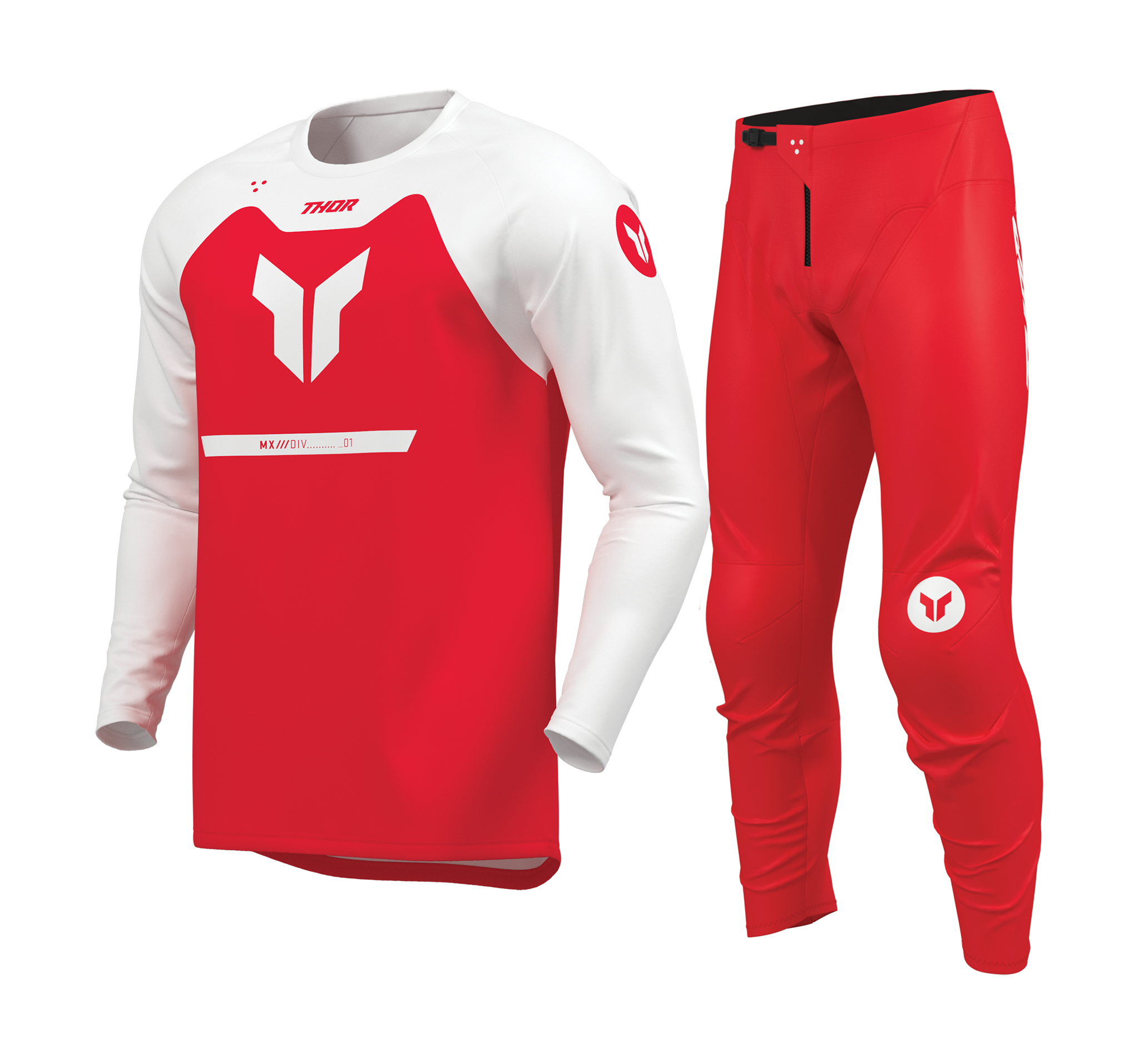 Thor Motocross Gear 2026 Ridemode Menace - Red