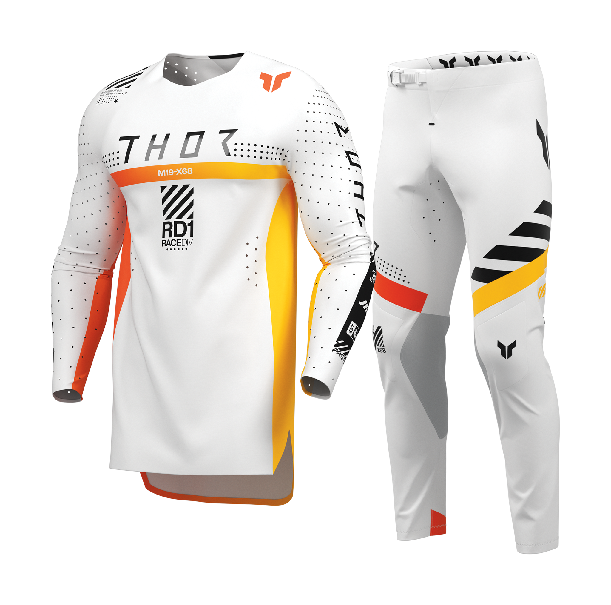 Thor Motocross Gear 2026 Sportmode Synth - White