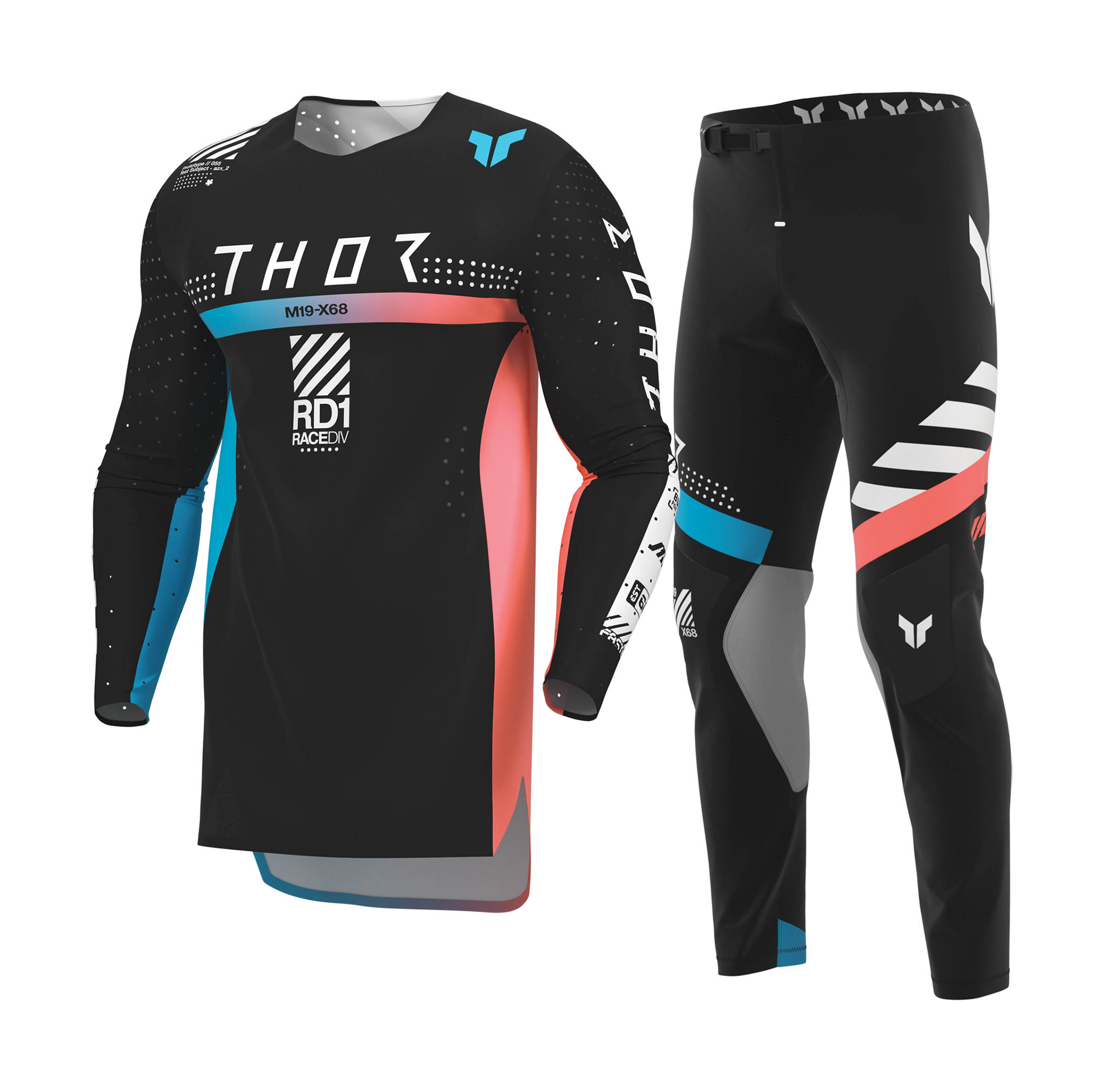 Thor Motocross Gear 2026 Sportmode Synth - Black