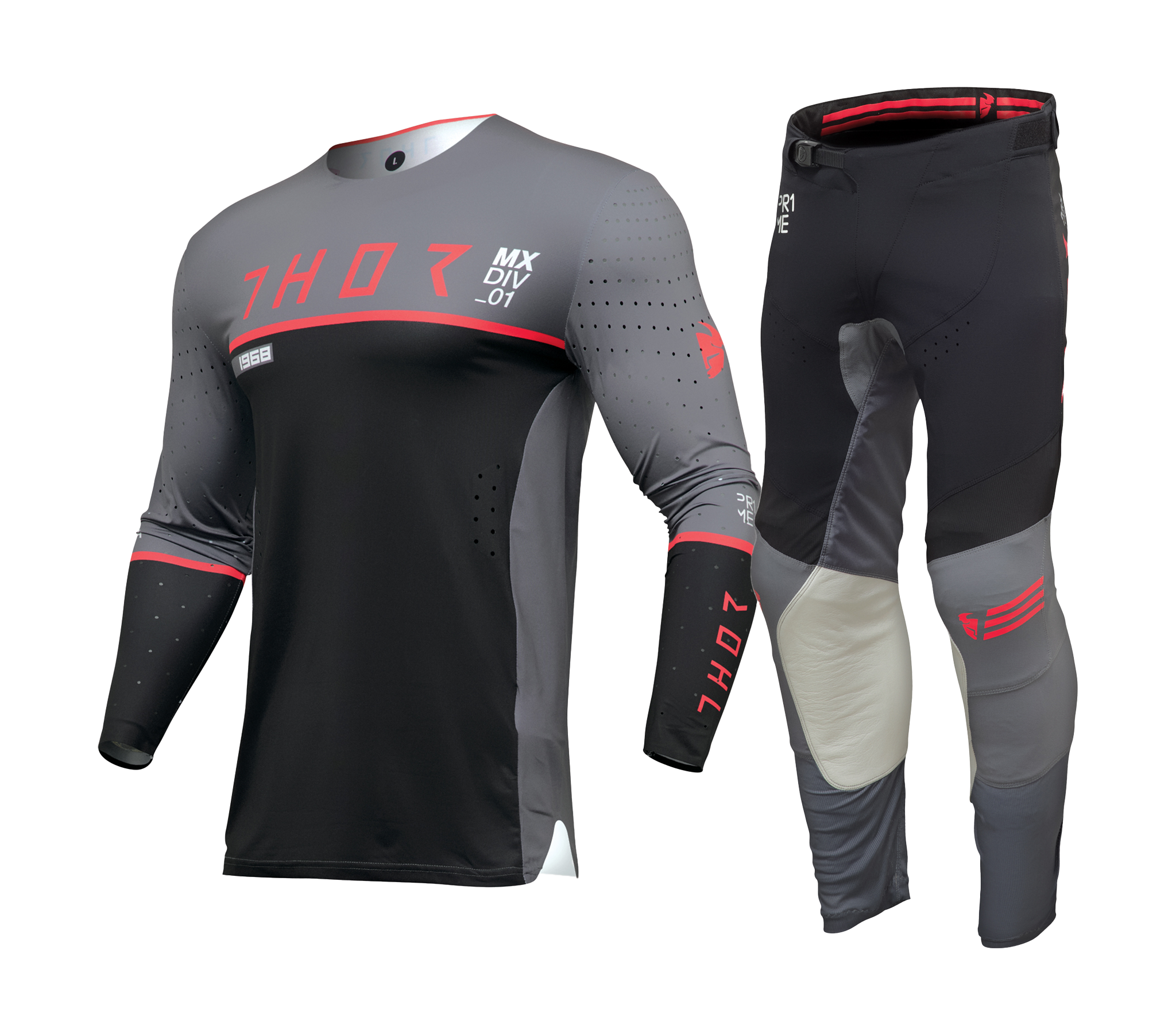 Thor Motocross Gear Prime Ace - Charcoal / Black