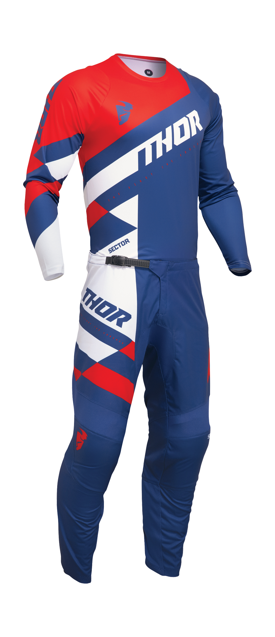 Thor Motocross Gear Sector Checker - Navy / Red