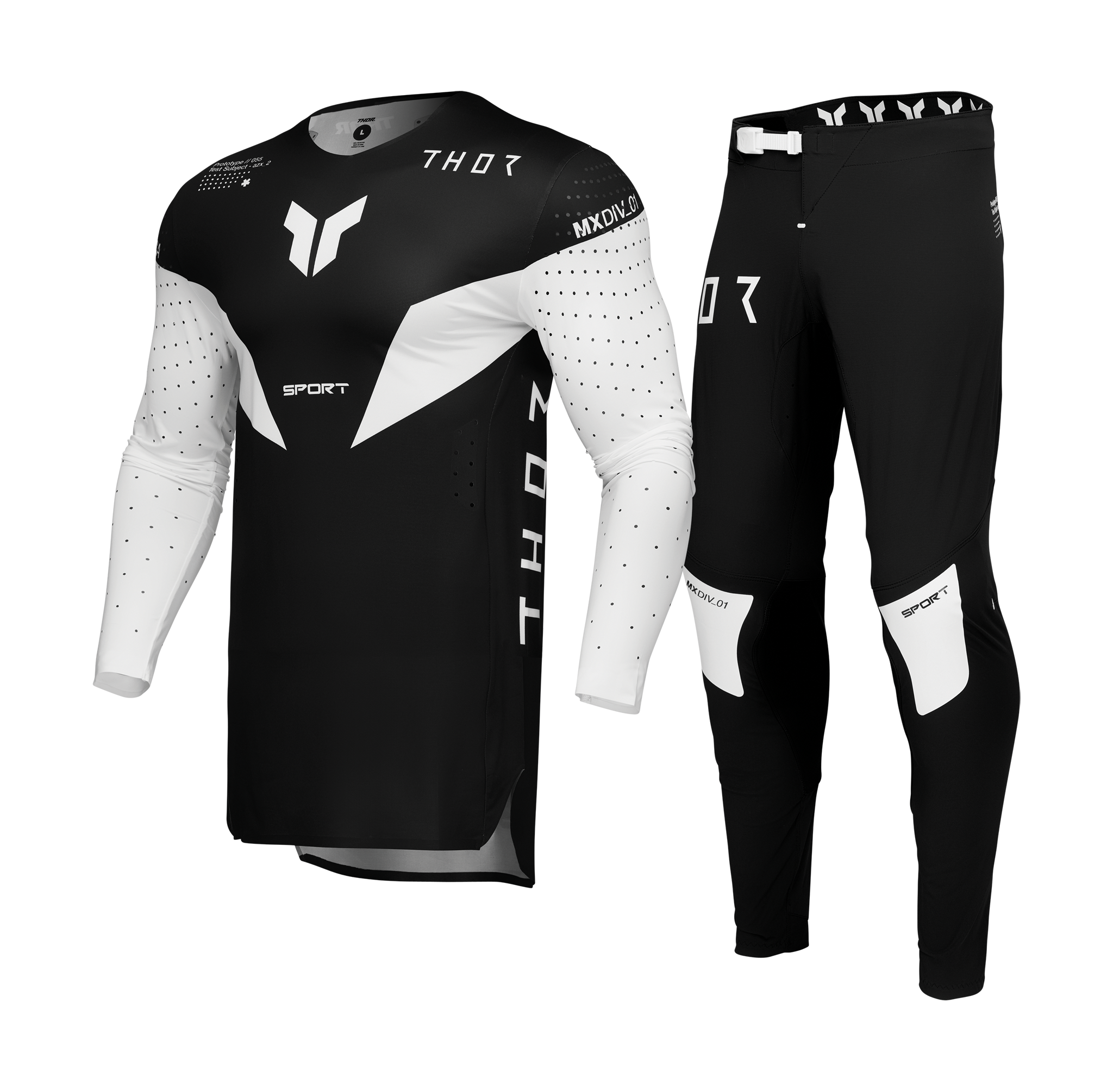 Thor Motocross Gear Sportmode Strike - Black