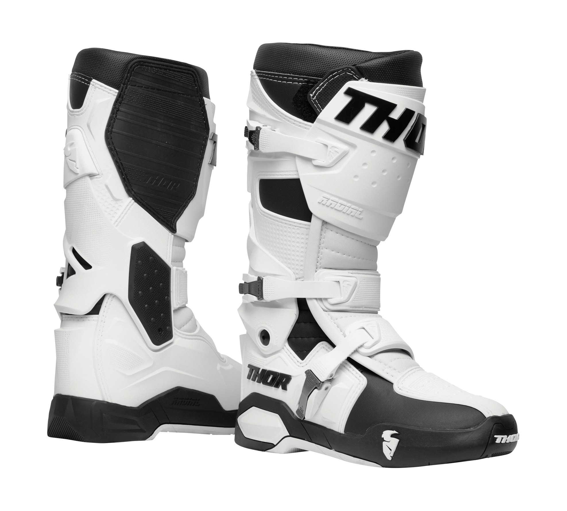 Thor Motocross Boots Radial - White