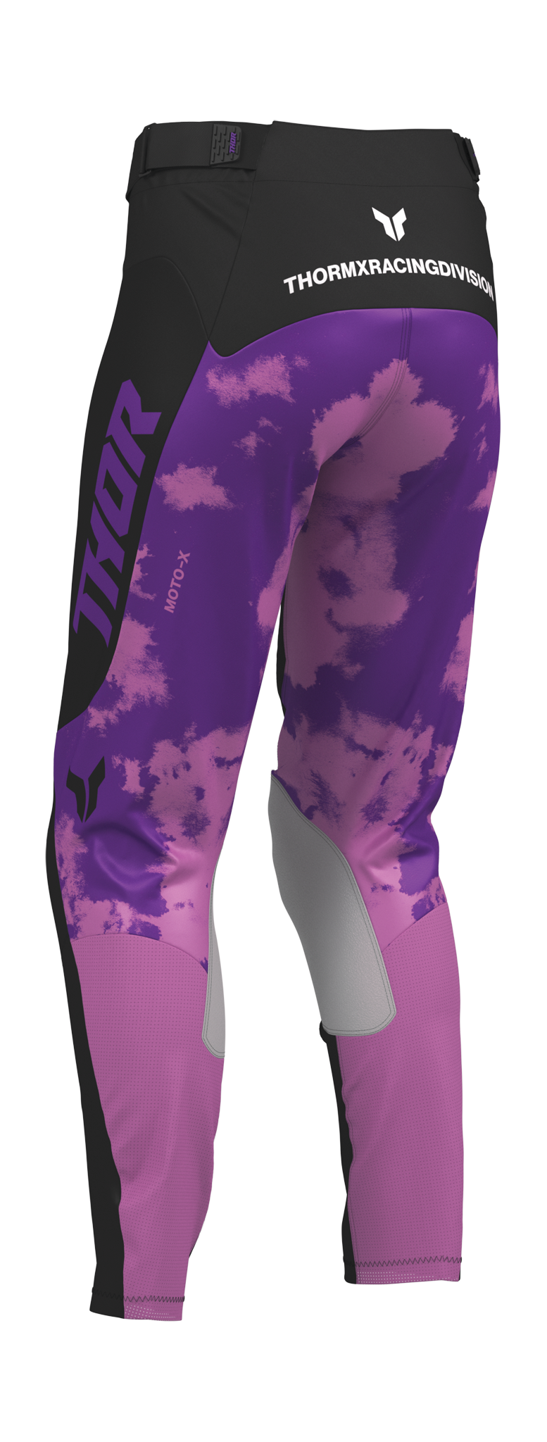 Thor Women Motocross Pants 2026 Launchmode Bleach - Black / Orchid