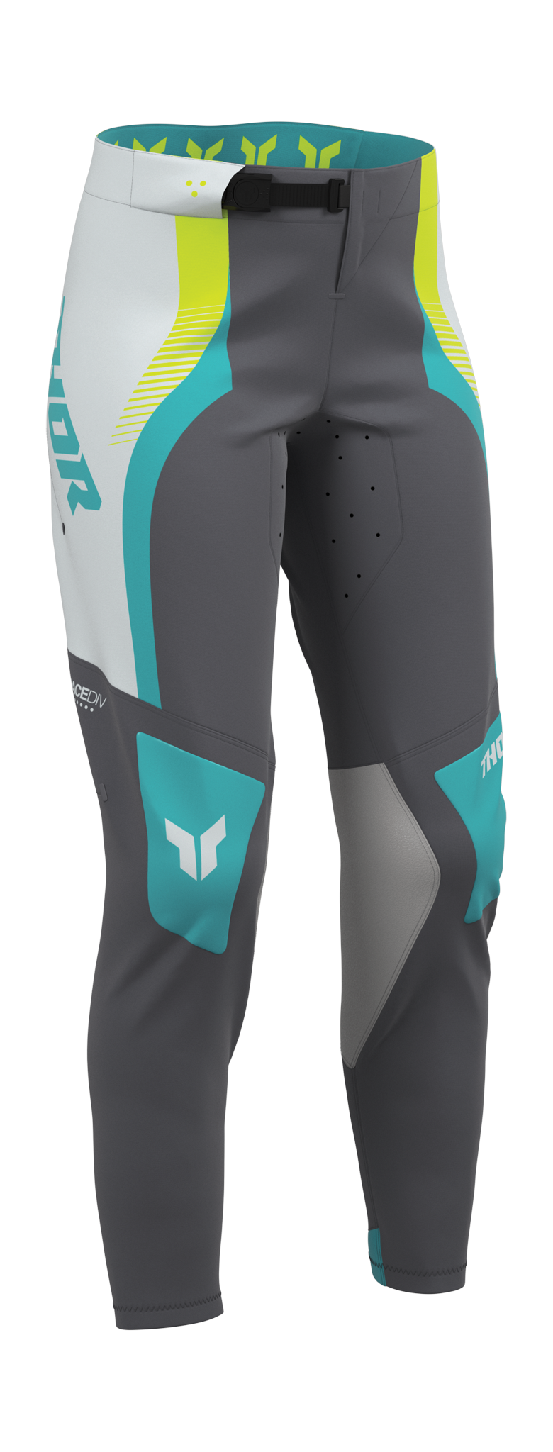 Thor Women Motocross Pants 2026 Sportmode Velocity - Grey / Aqua