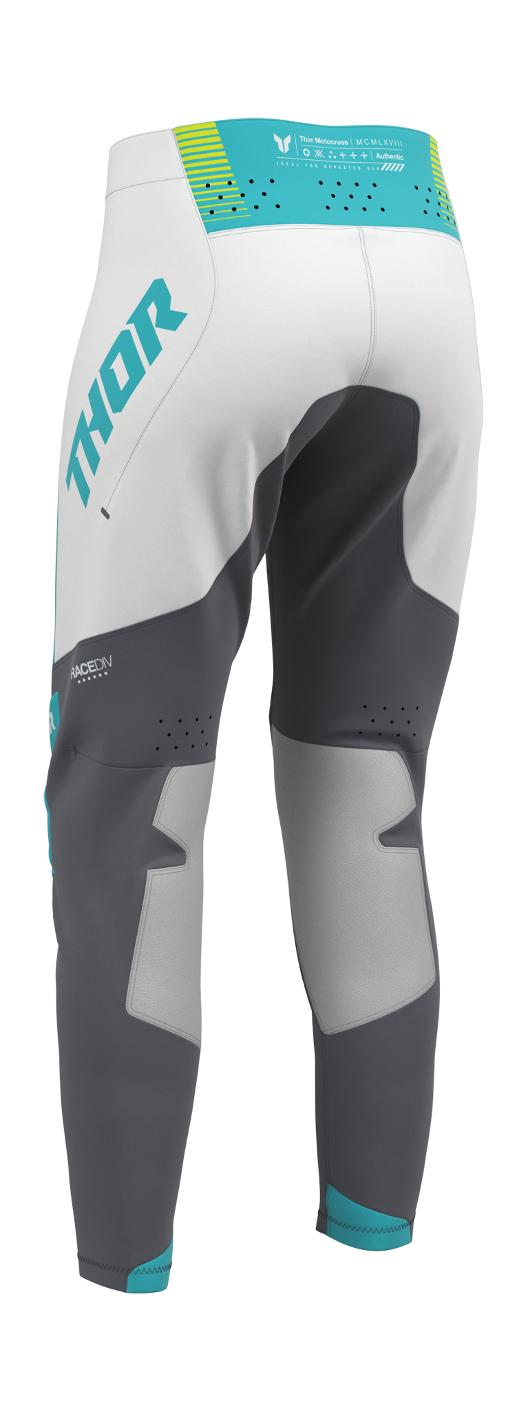 Thor Women Motocross Pants 2026 Sportmode Velocity - Grey / Aqua