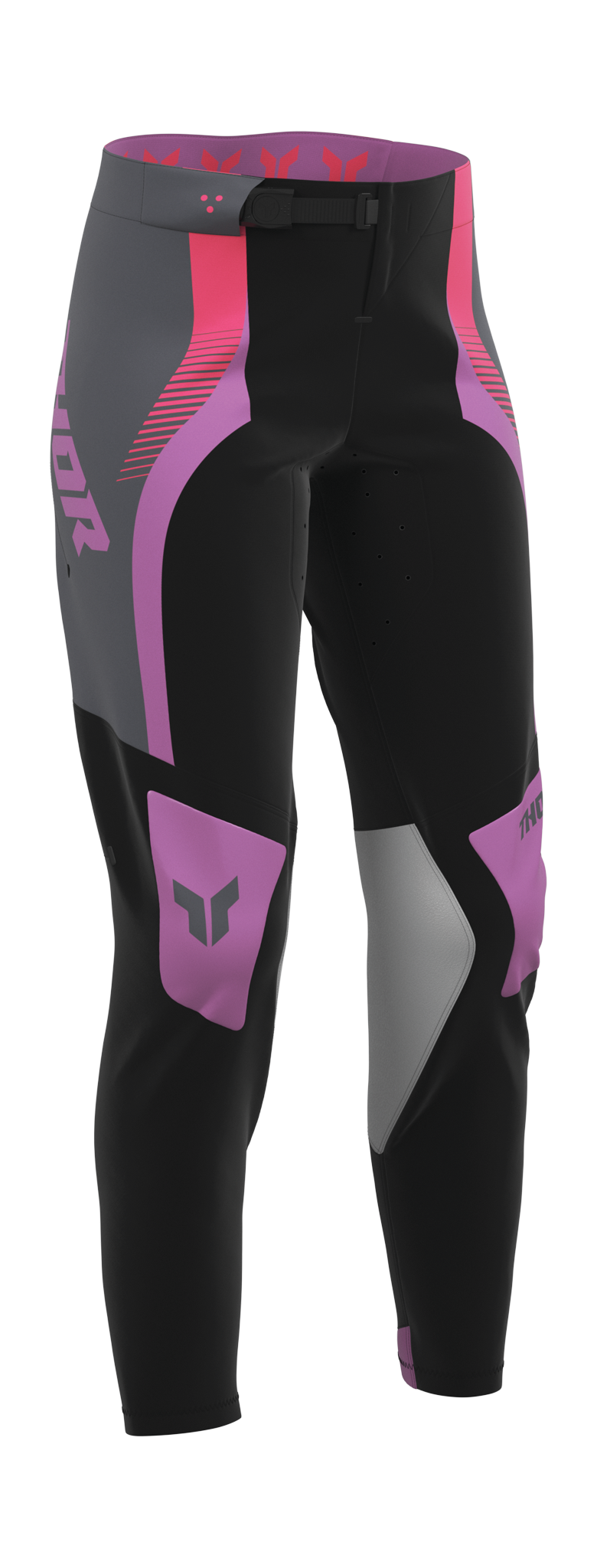 Thor Women Motocross Pants 2026 Sportmode Velocity - Black / Orchid