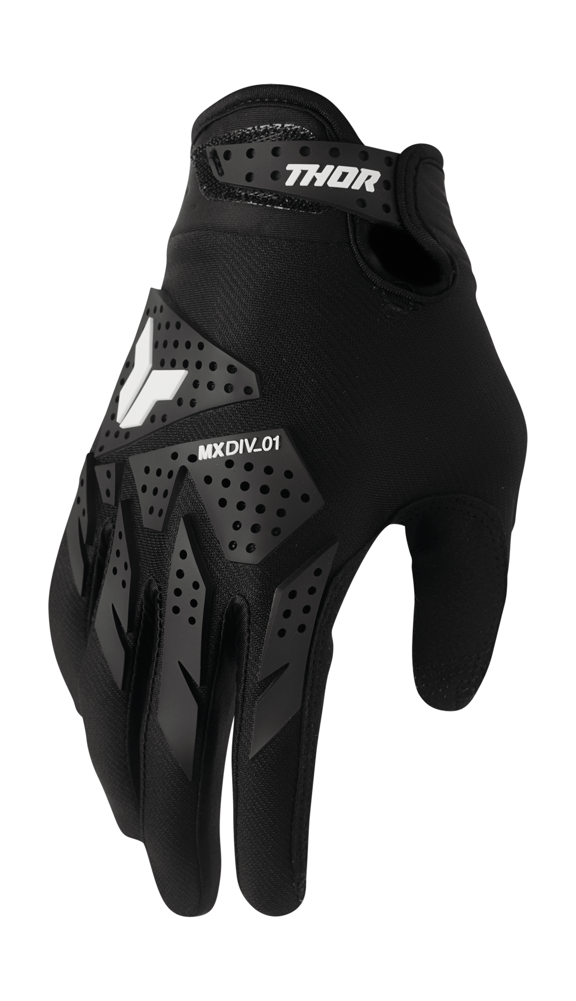 Thor Women Motocross Gloves 2026 Launchmode XP - Black