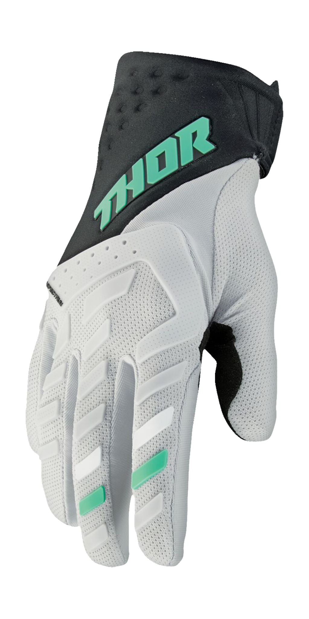 Thor Women Motocross Gloves 2026 Spectrum - Grey / Black