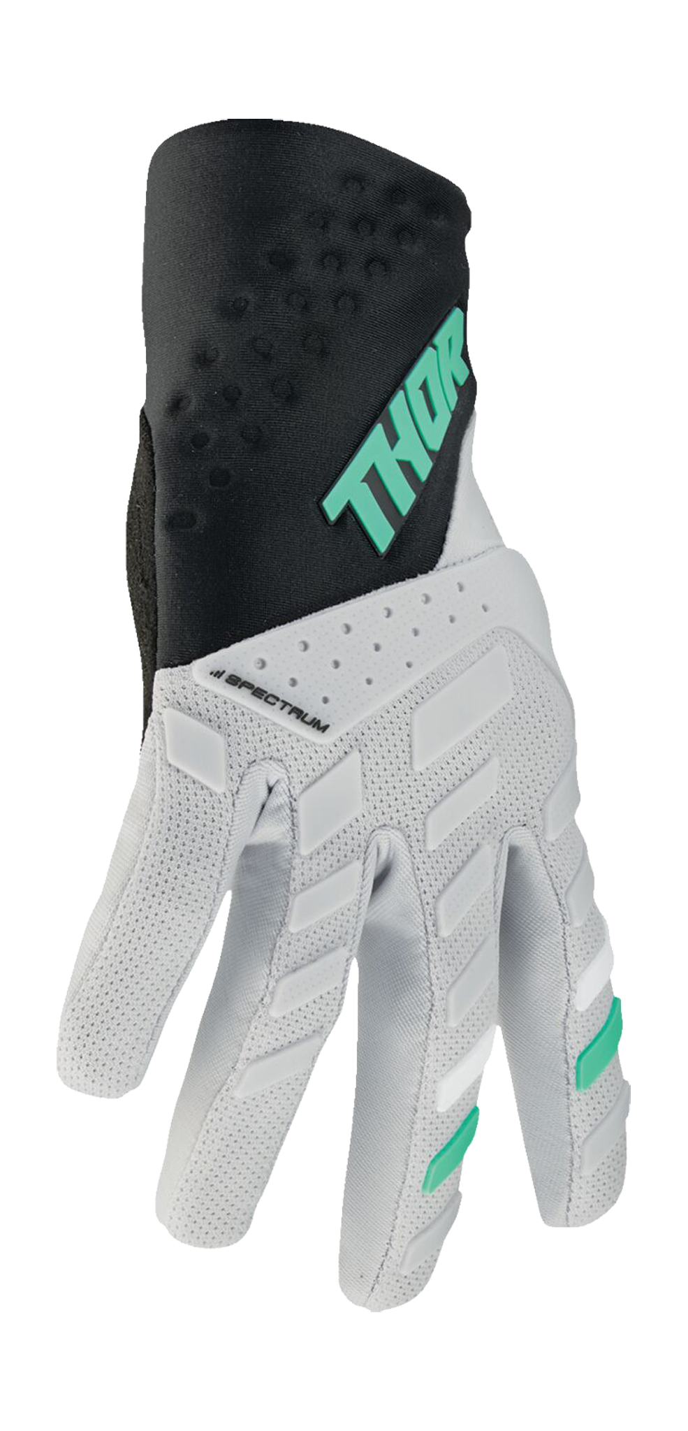 Thor Women Motocross Gloves 2026 Spectrum - Grey / Black