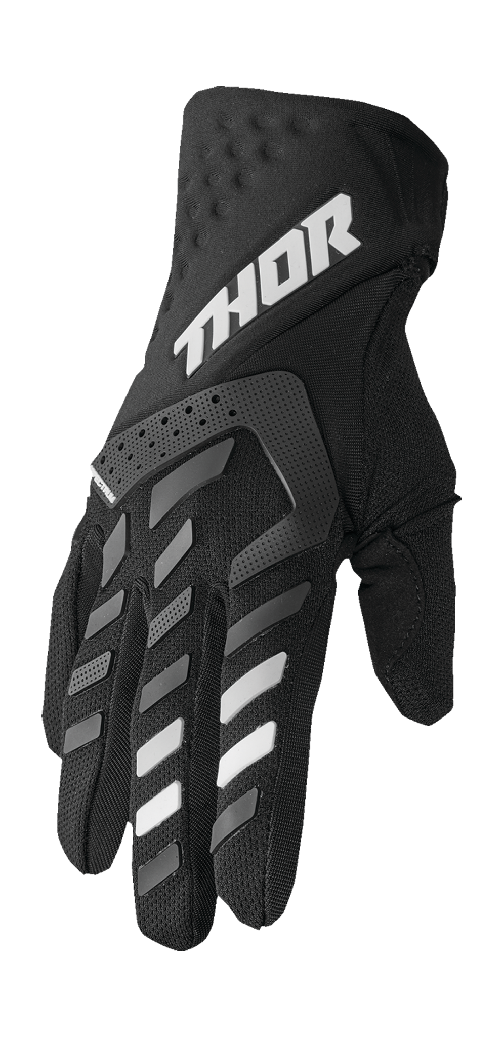 Thor Women Motocross Gloves 2026 Spectrum - Black / White