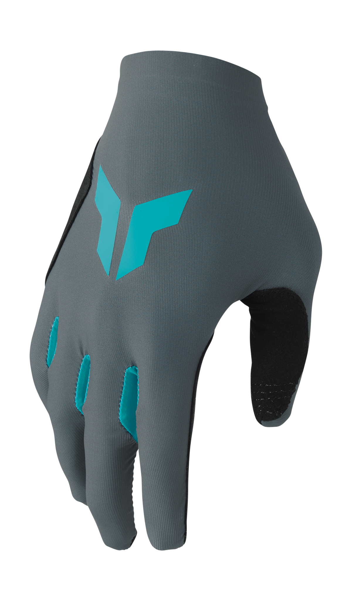 Thor Women Motocross Gloves 2026 Sportmode Iconic - Grey / Aqua