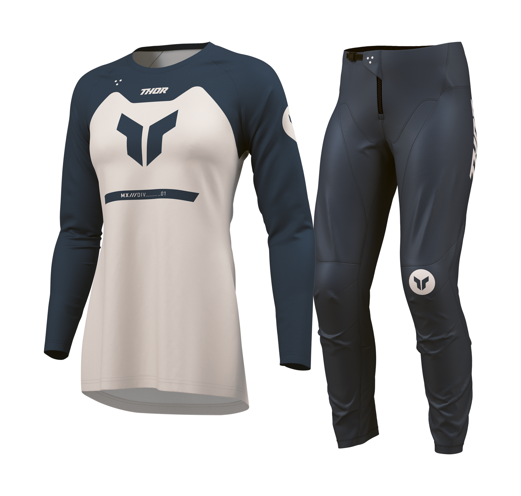 Thor Women Motocross Gear 2026 Ridemode Menace - Midnight / Dust