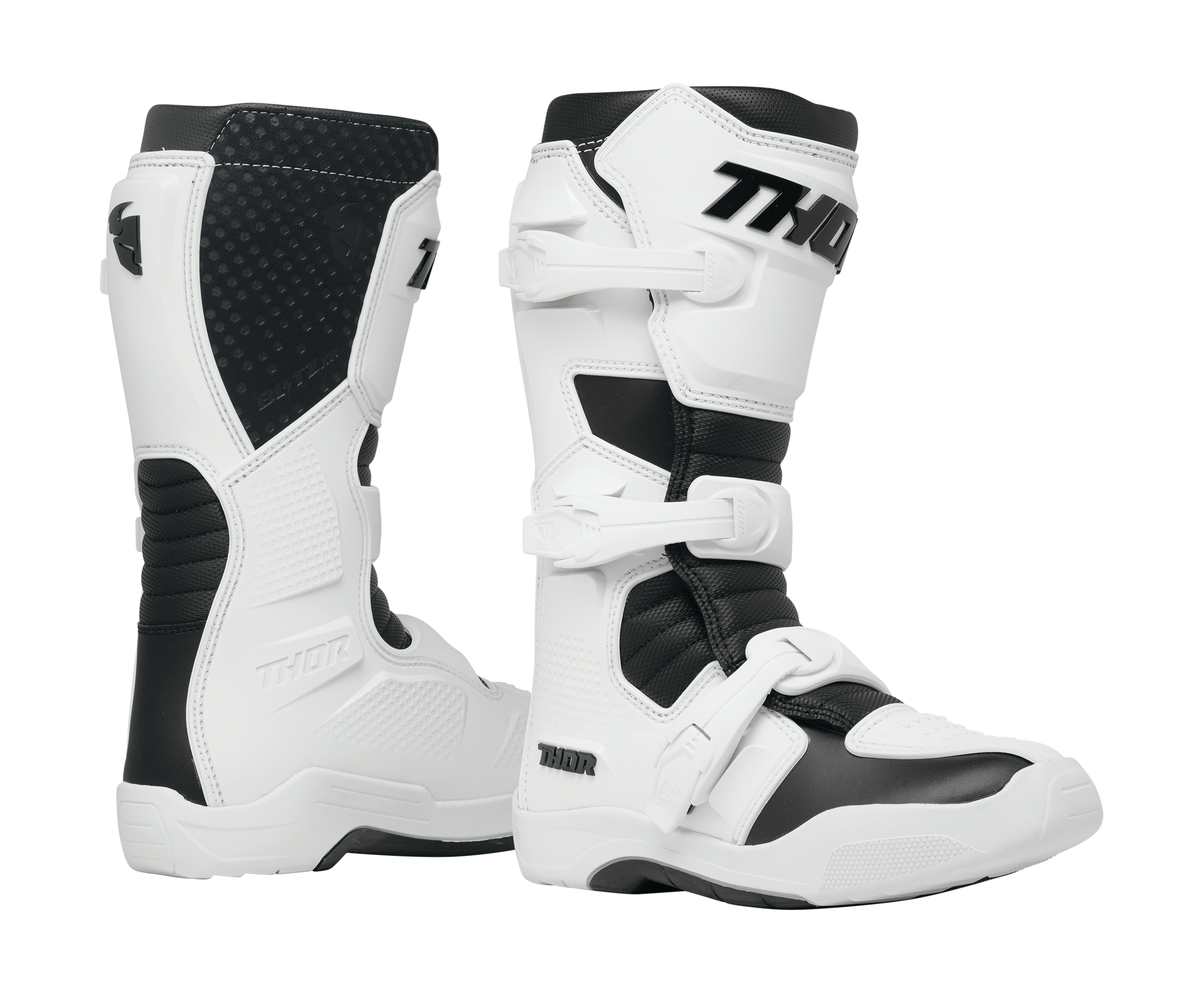 Thor Women Motocross Boots Blitz XR - White / Black