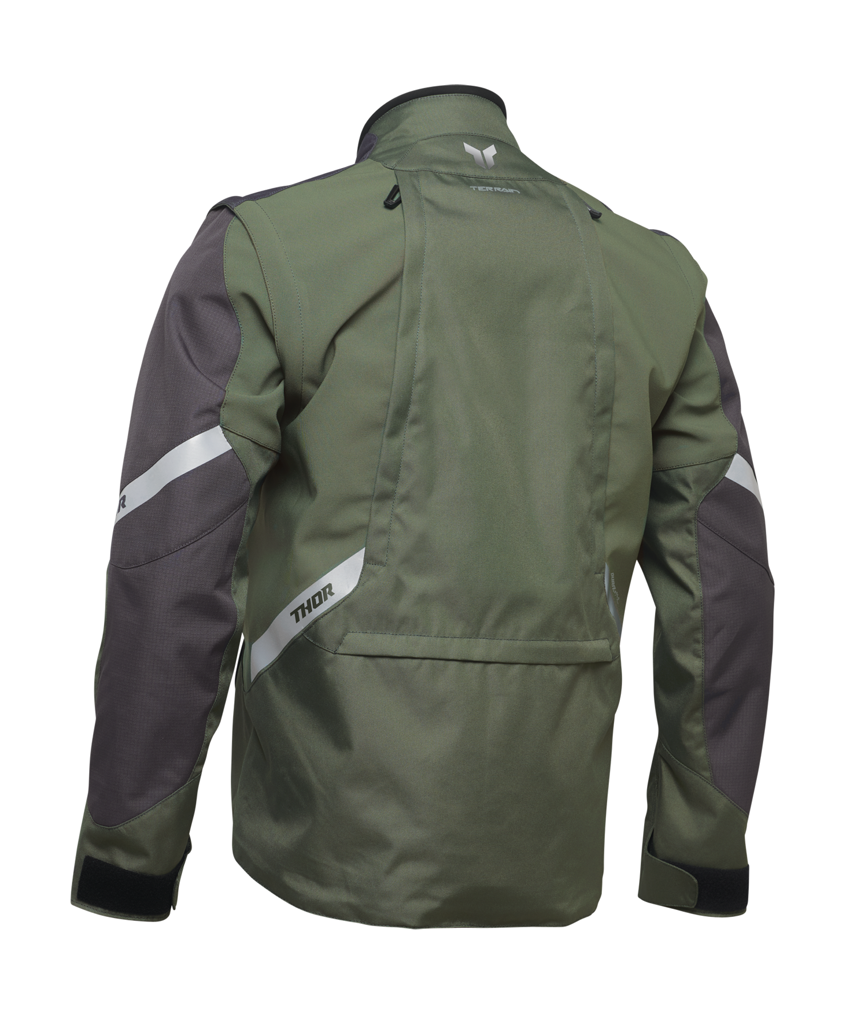 Thor Enduro Jacket Terrain - Army / Charcoal