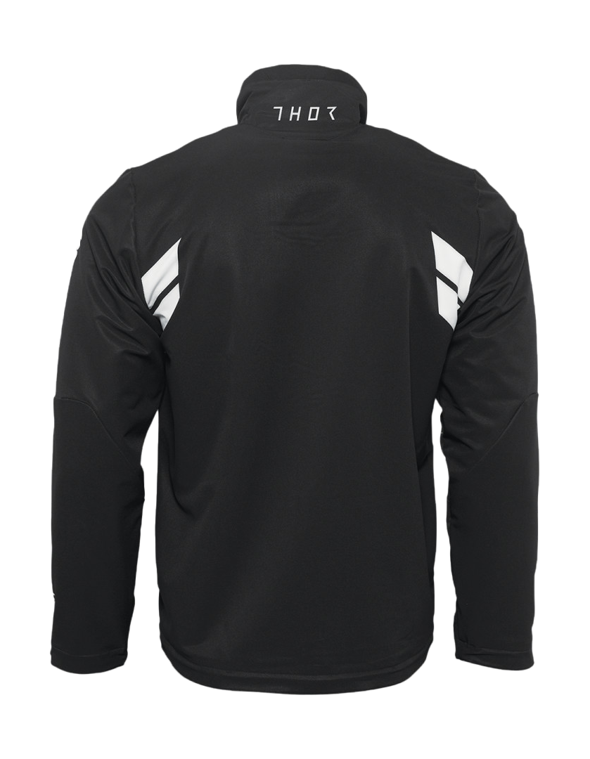 Thor Fleece Jacket Warmup - Black / White