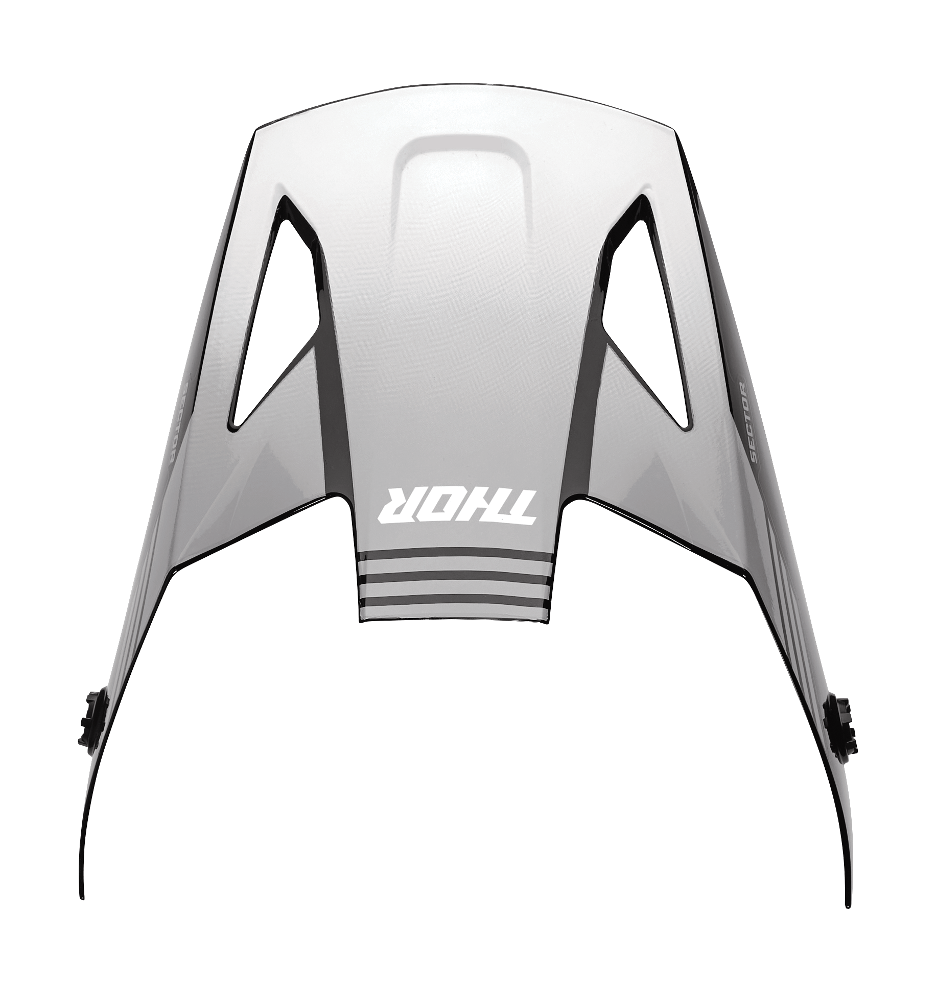 Thor Helmet Visor Sector 2 Carve - Black / White