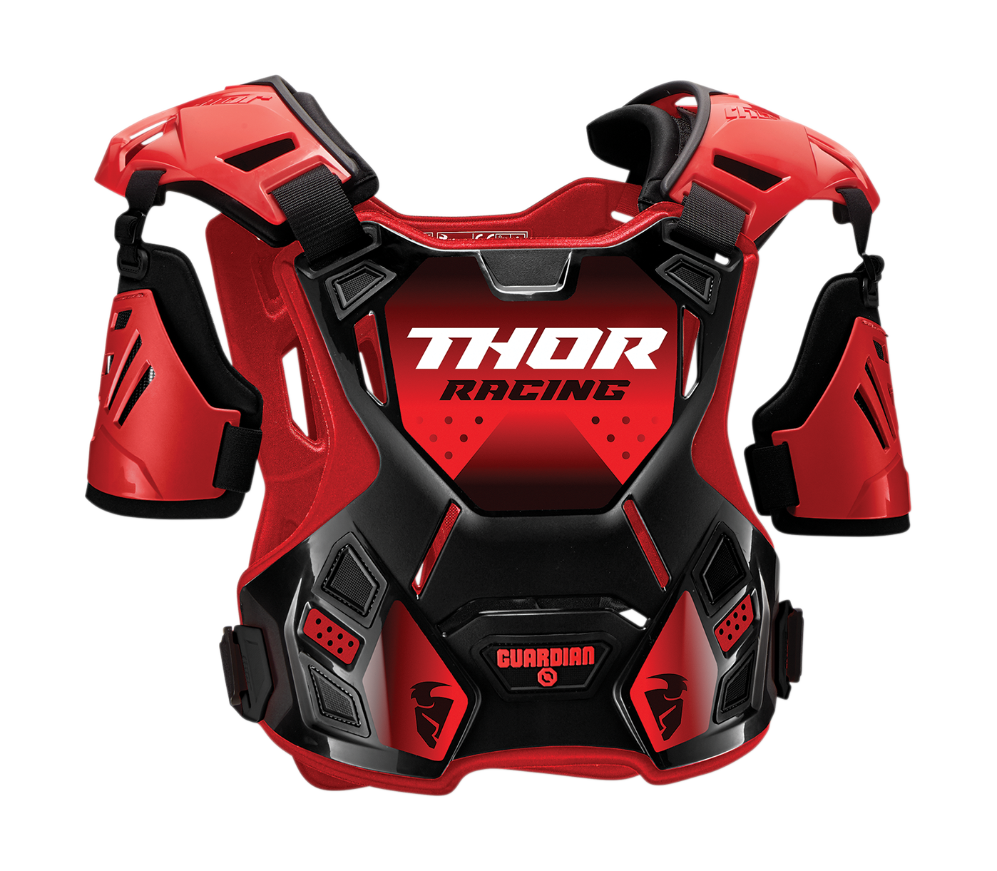 Thor Youth Chest Protector Guardian - Black / Red