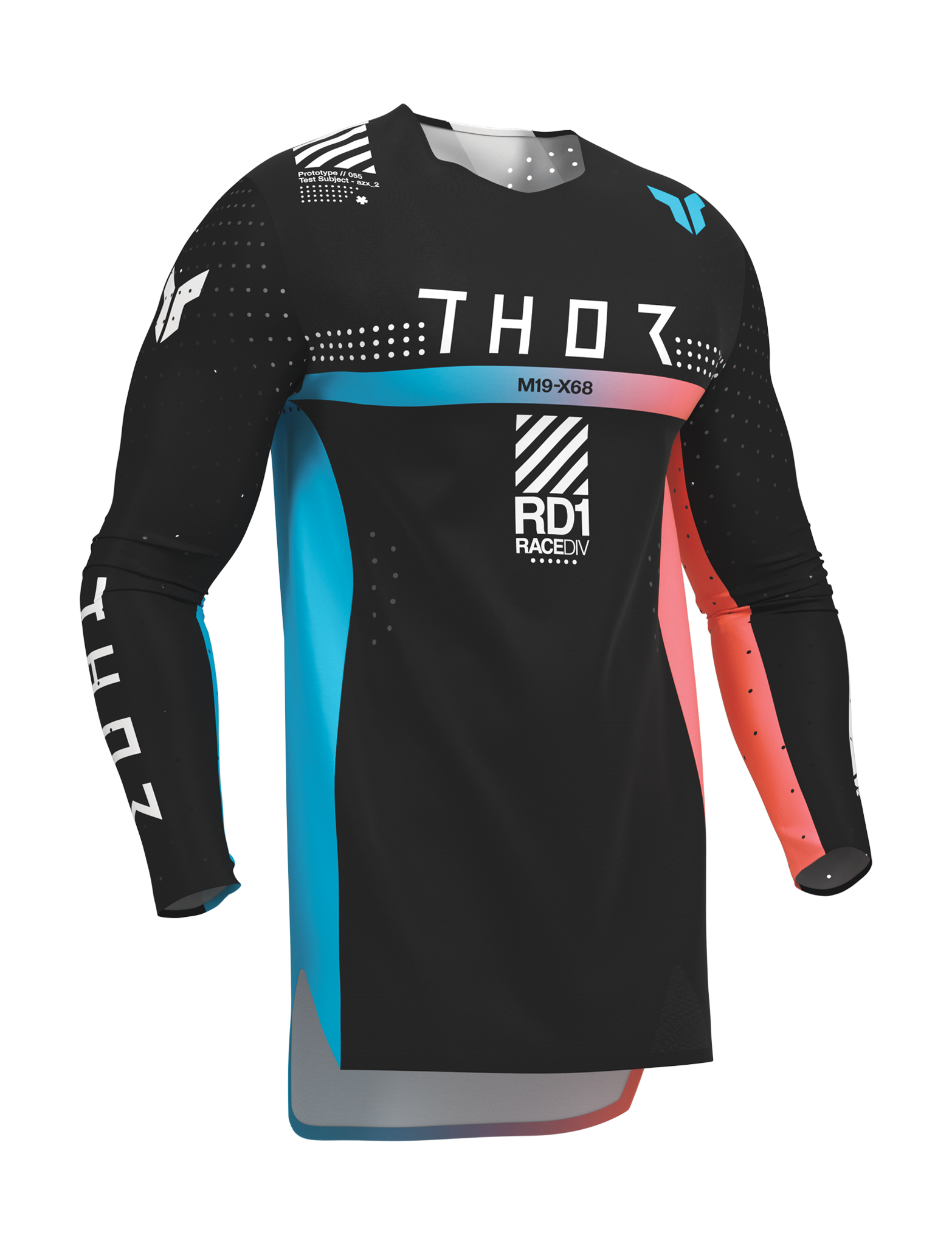 Thor Youth Motocross Jersey 2026 Sportmode Synth - Black