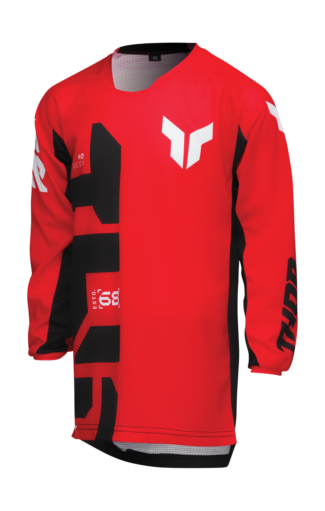 Thor Youth Motocross Gear Launchmode Forge - Red