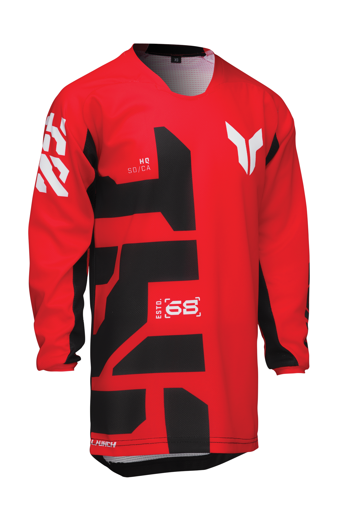 Thor Youth Motocross Jersey Launchmode Forge - Red