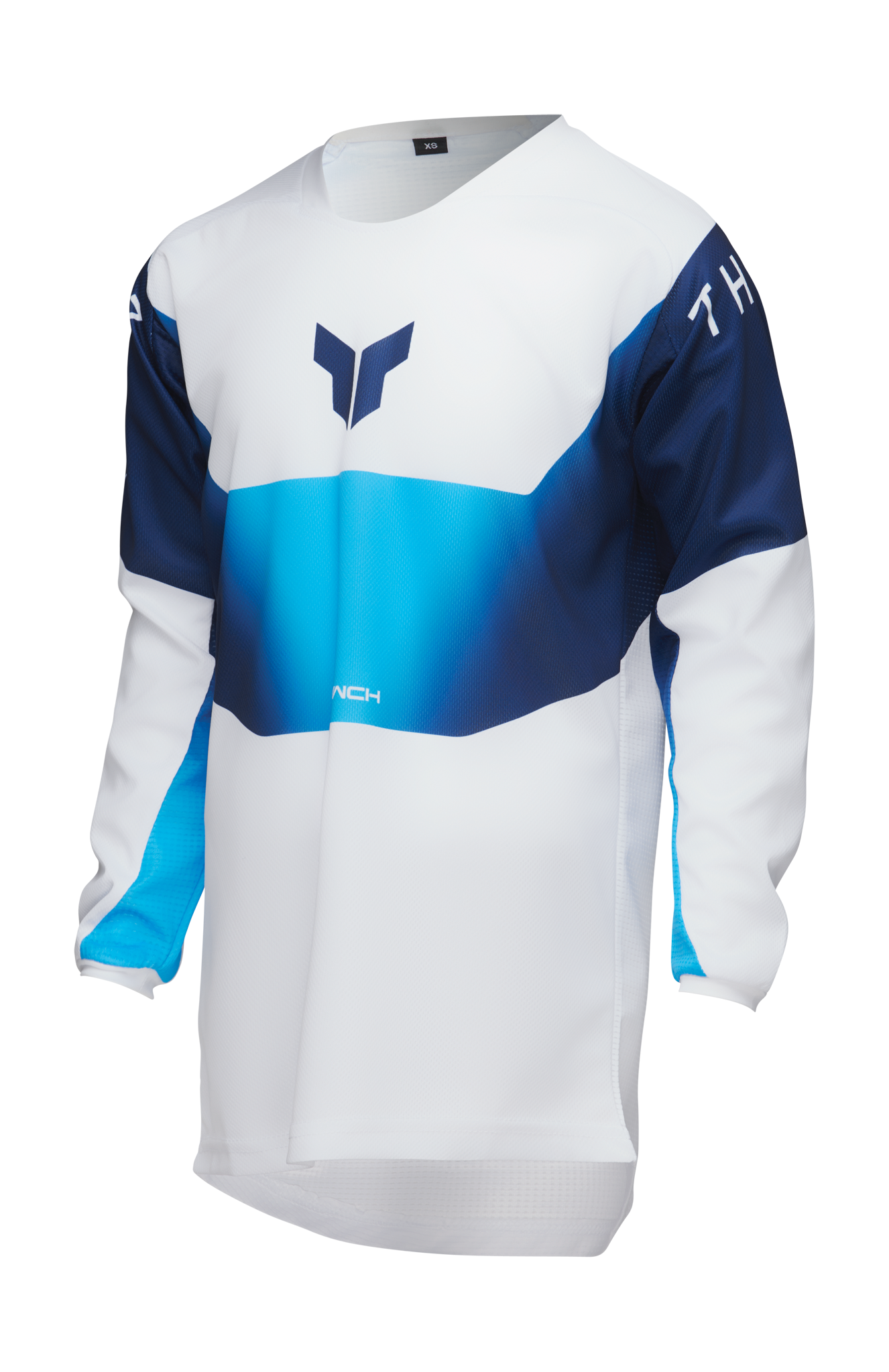 Thor Youth Motocross Jersey Launchmode Storm - White