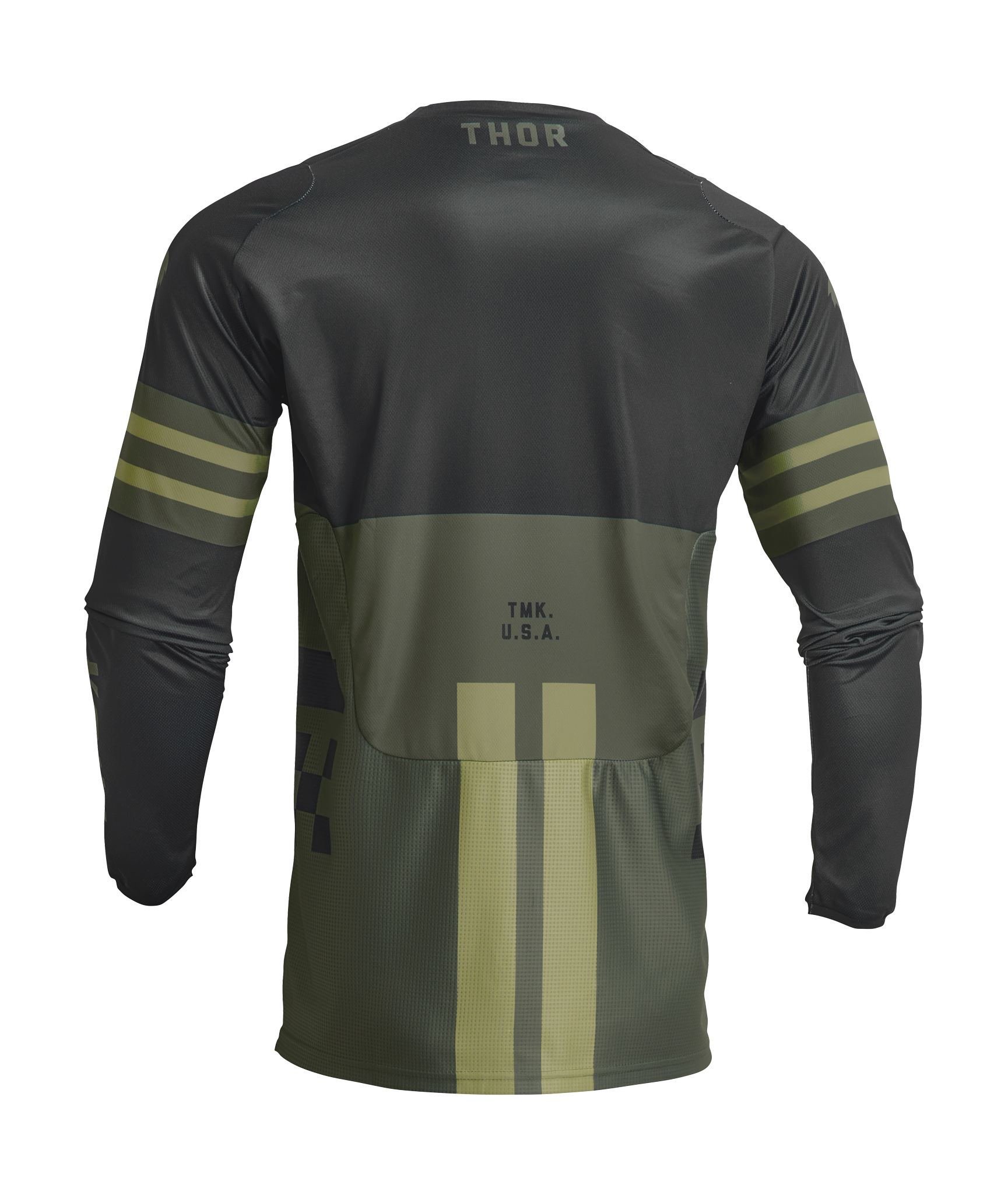 Thor Youth Motocross Jersey Pulse Combat - Army / Black
