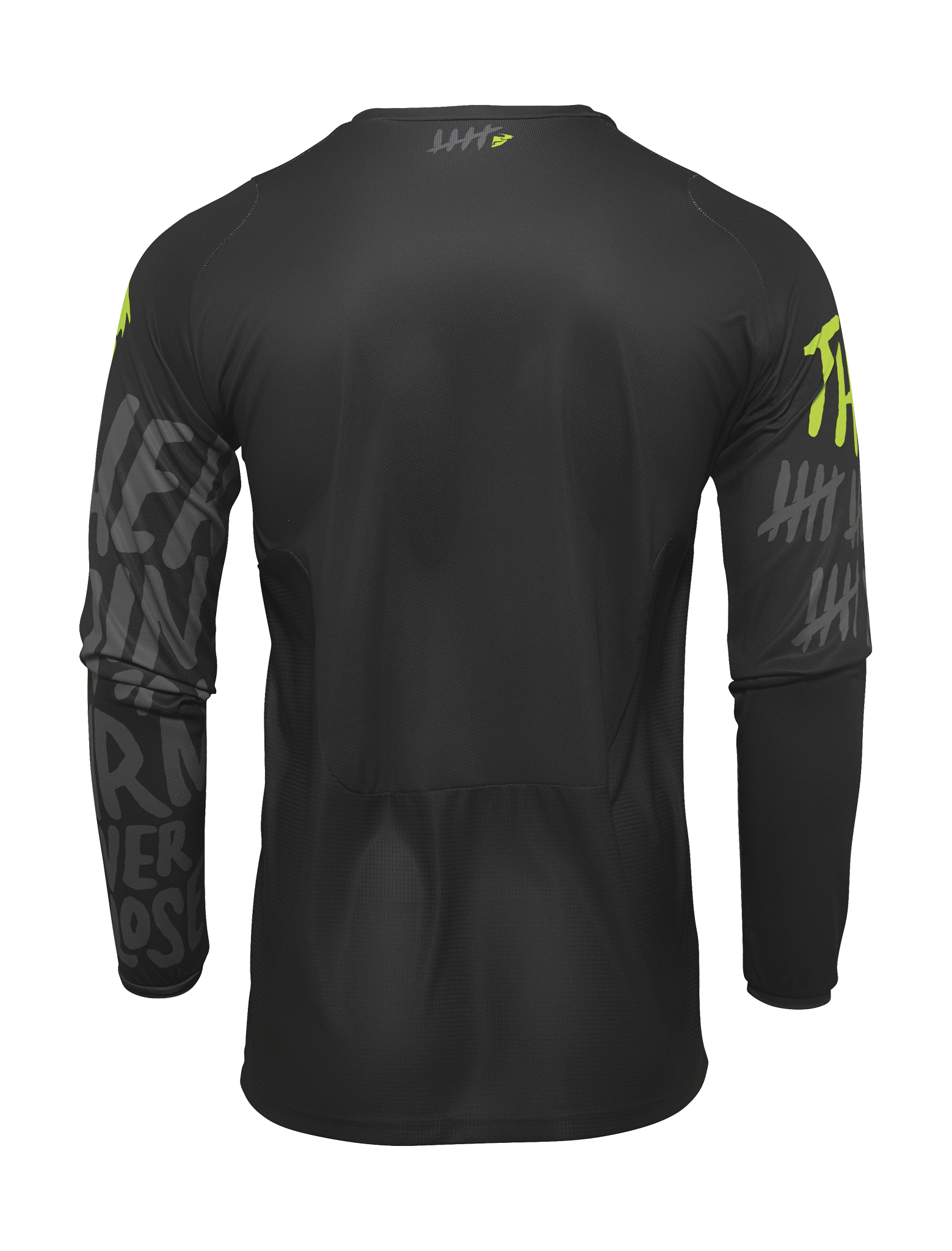 Thor Youth Motocross Jersey Pulse Counting Sheep - Charcoal / Acid