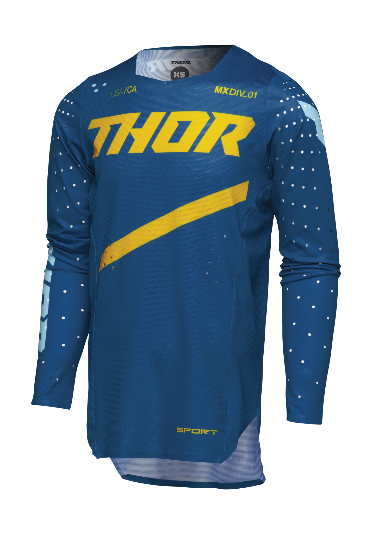 Thor Youth Motocross Jersey Sportmode Brave - Blue