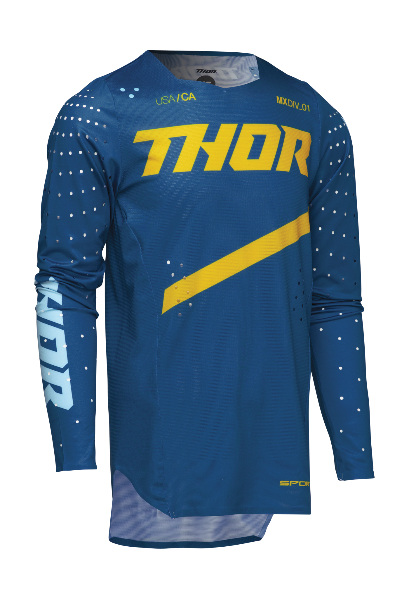 Thor Youth Motocross Jersey Sportmode Brave - Blue