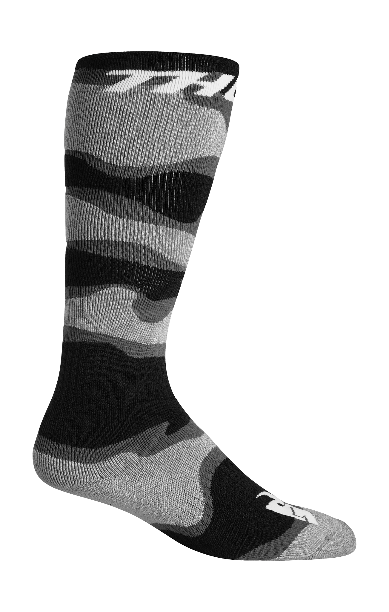 Thor Youth Motocross Socks - Camo / Grey / White