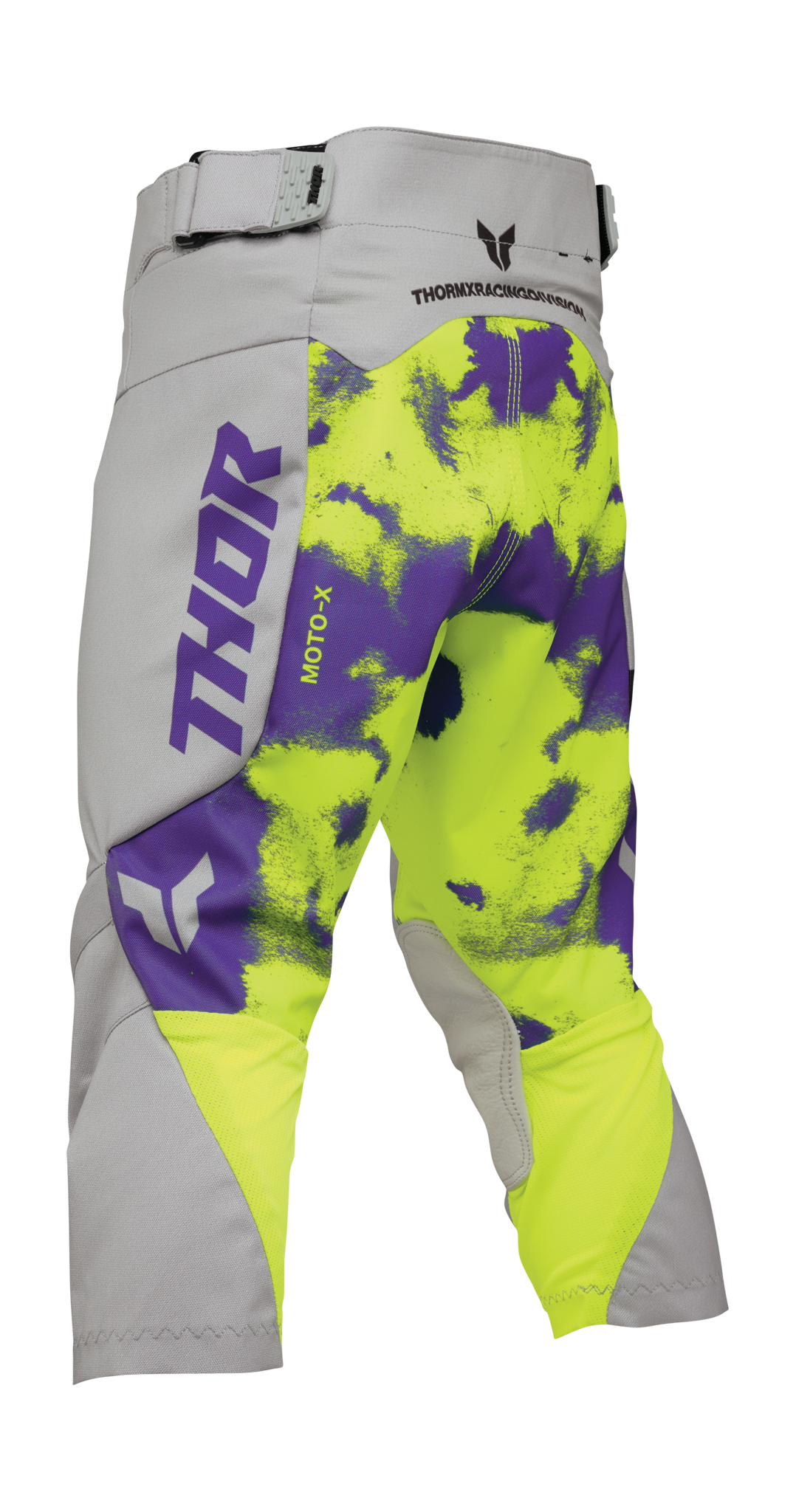 Thor Youth Motocross Pants 2026 Launchmode Bleach - Grey / Acid