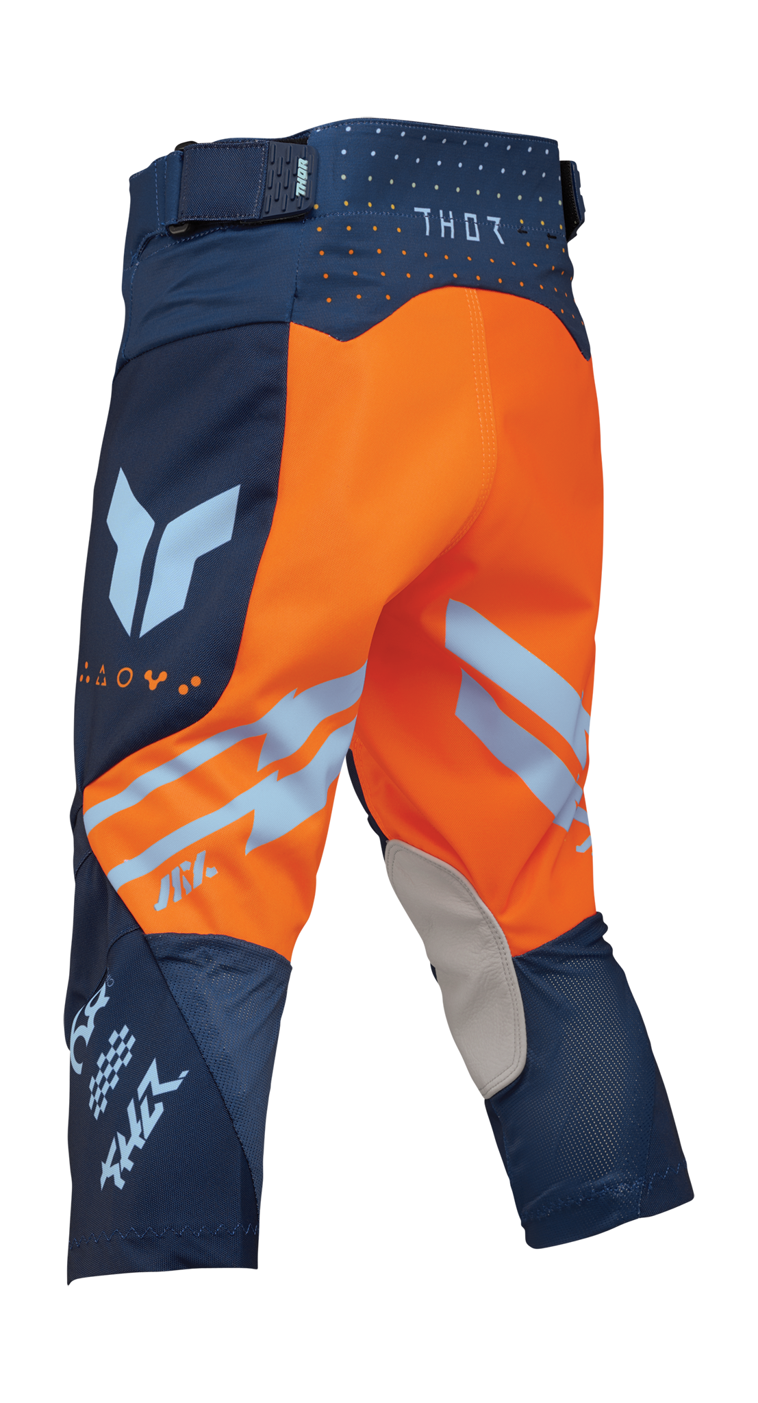 Thor Youth Motocross Pants 2026 Launchmode Futura - Navy / Orange