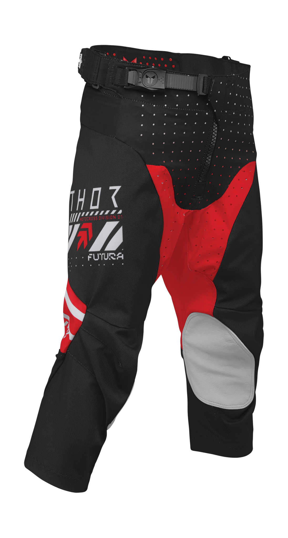 Thor Youth Motocross Pants 2026 Launchmode Futura - Black / Red
