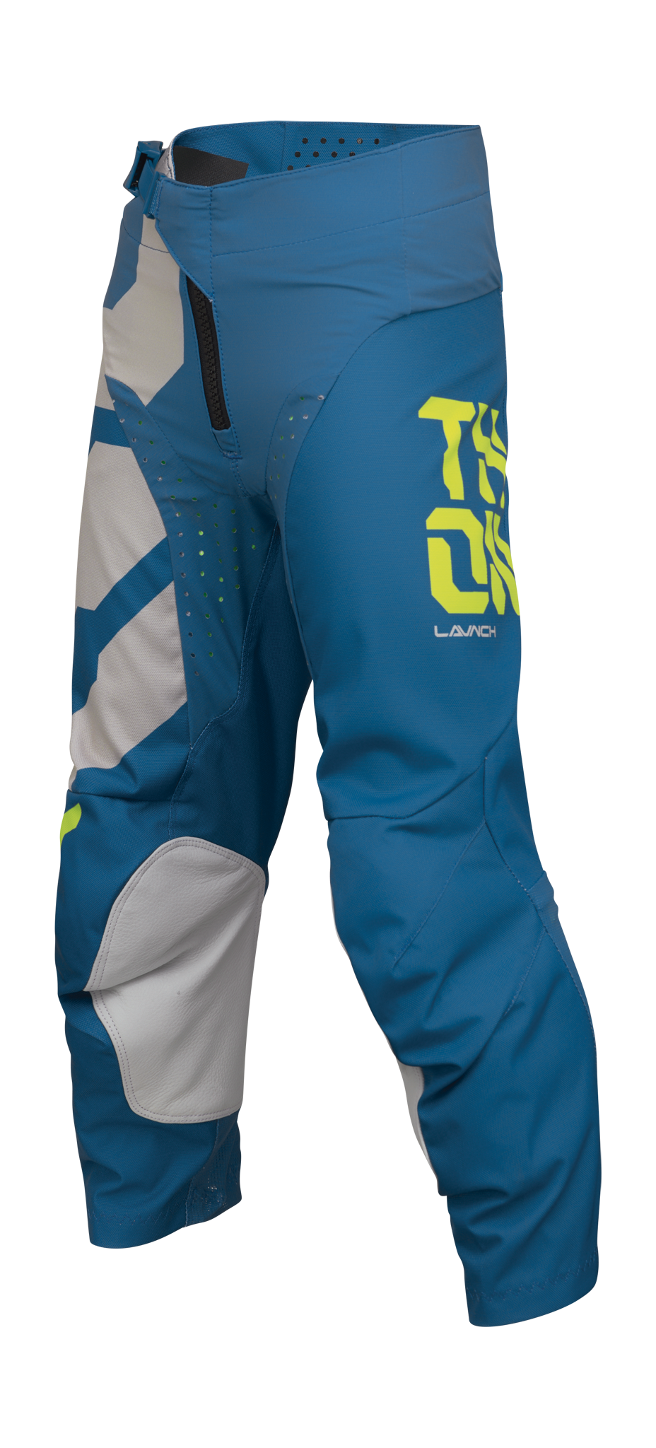 Thor Youth Motocross Pants Launchmode Forge - Blue