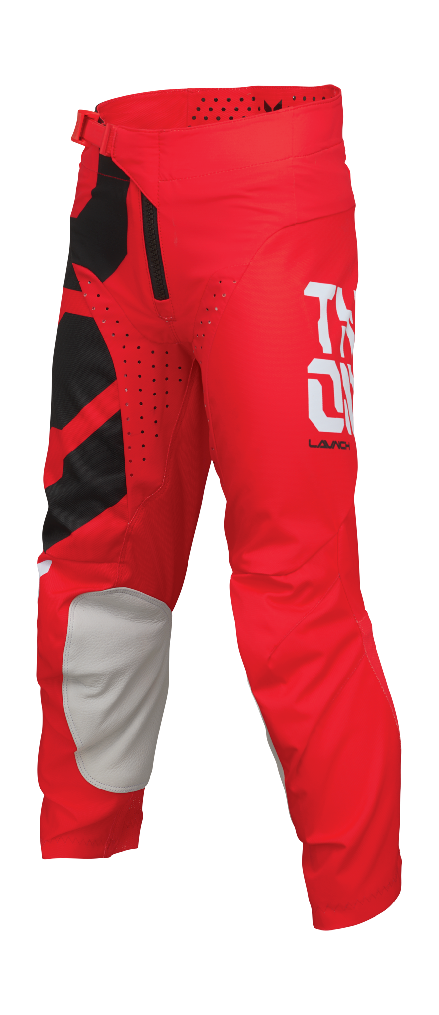 Thor Youth Motocross Pants Launchmode Forge - Red