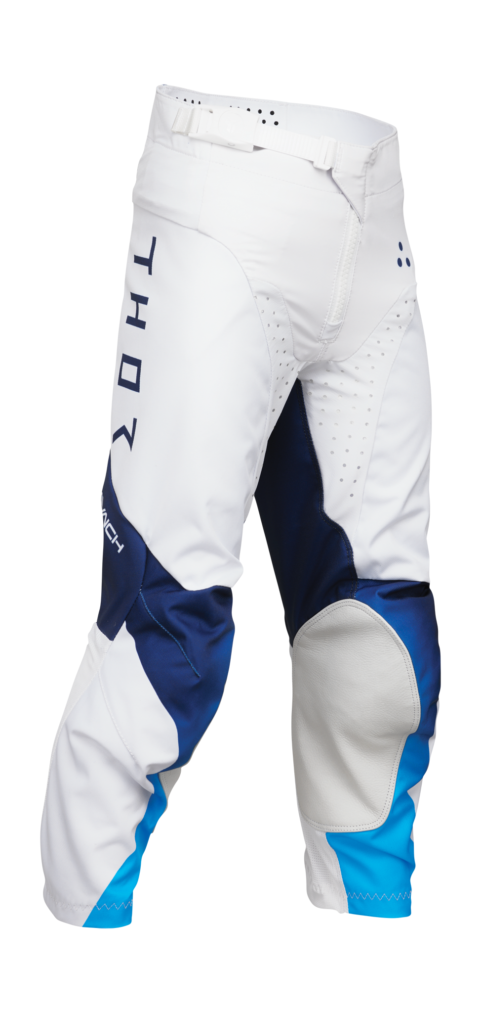 Thor Youth Motocross Pants Launchmode Storm - White
