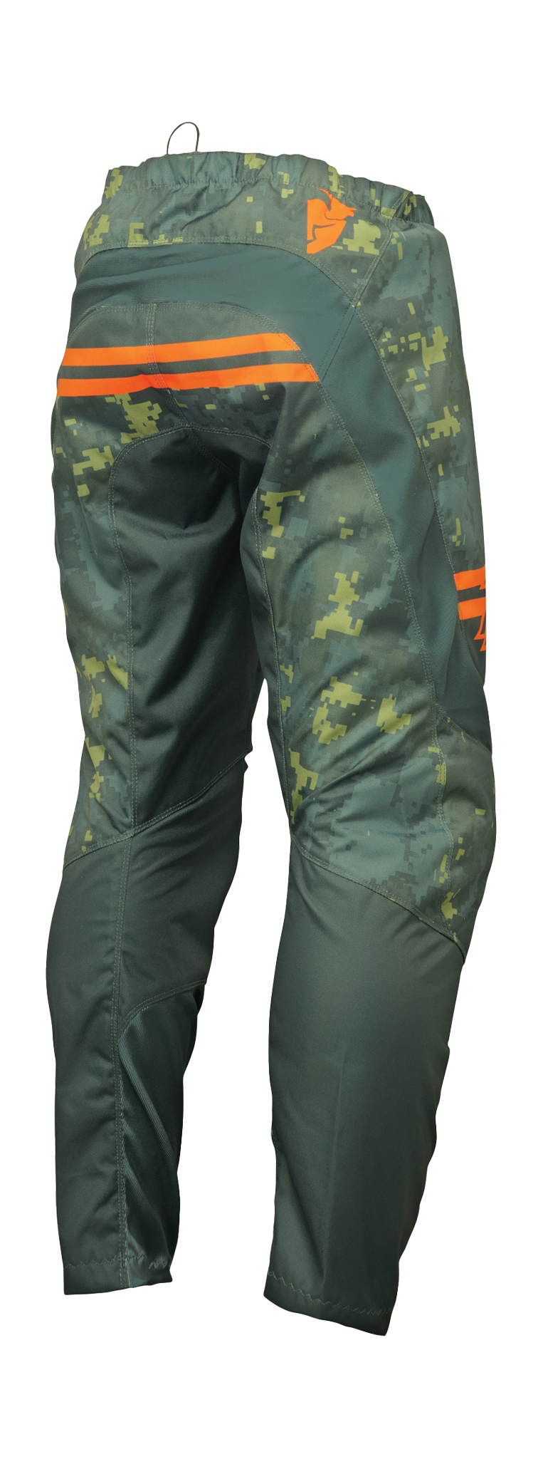 Thor Youth Motocross Pants Sector Digi - Forest Green / Camo