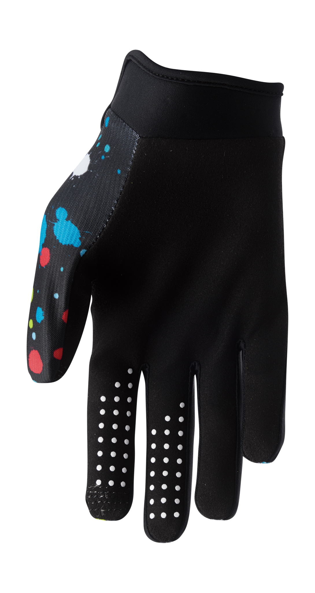 Thor Youth Motocross Gloves 2026 Launchmode Splat - Black