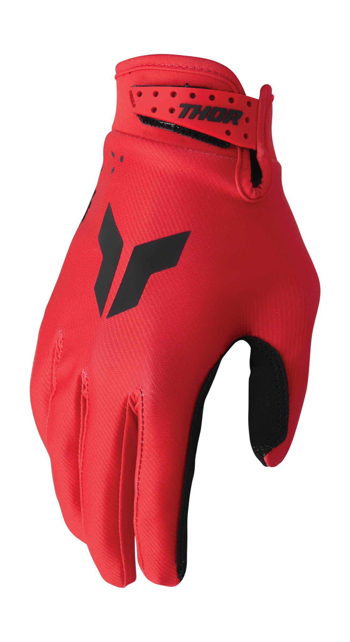 Thor Youth Motocross Gloves 2026 Launchmode Split - Red
