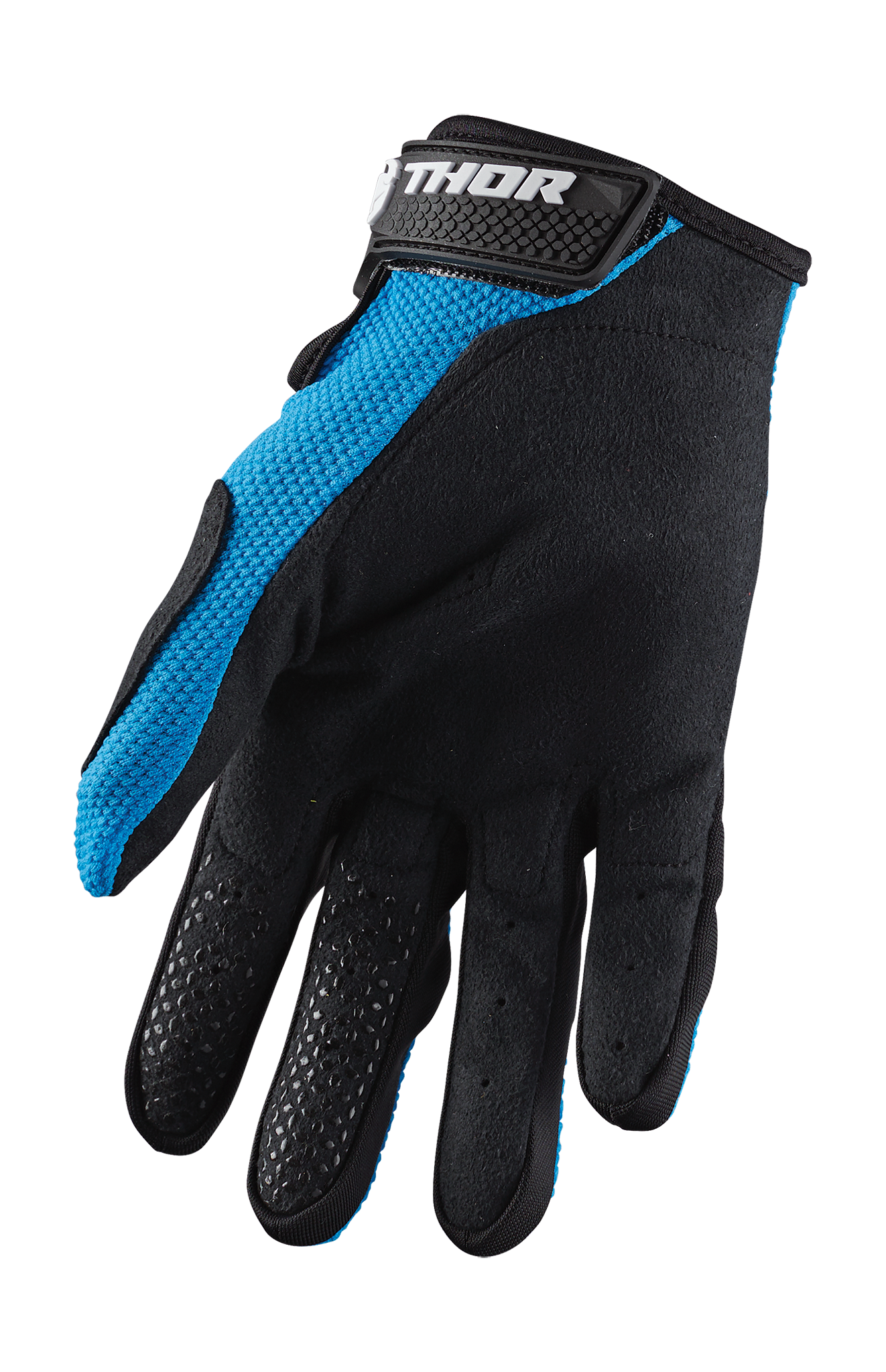 Thor Youth Motocross Gloves Sector - Blue