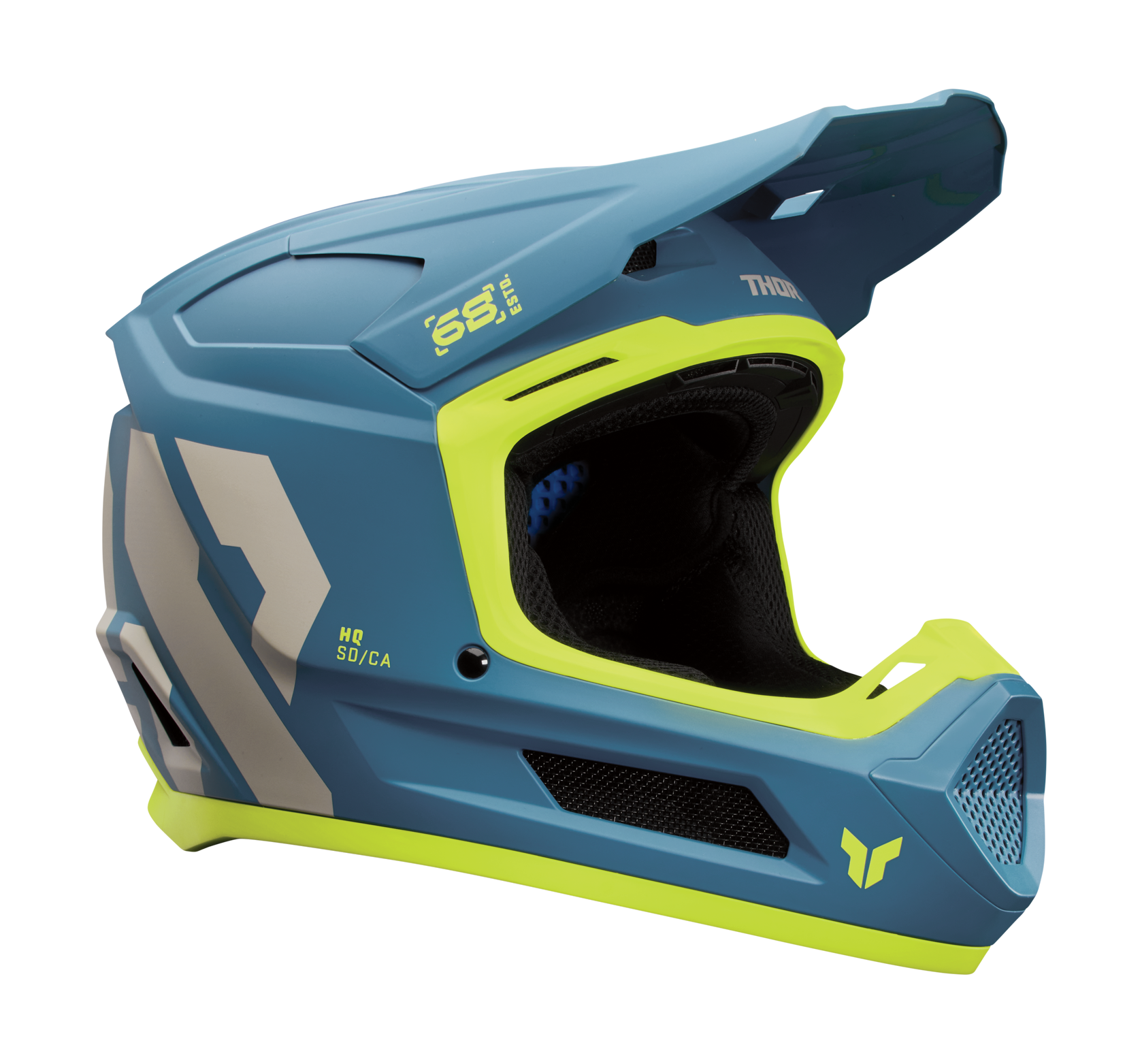 Thor Youth Motocross Helmet Fleet Forge - Blue