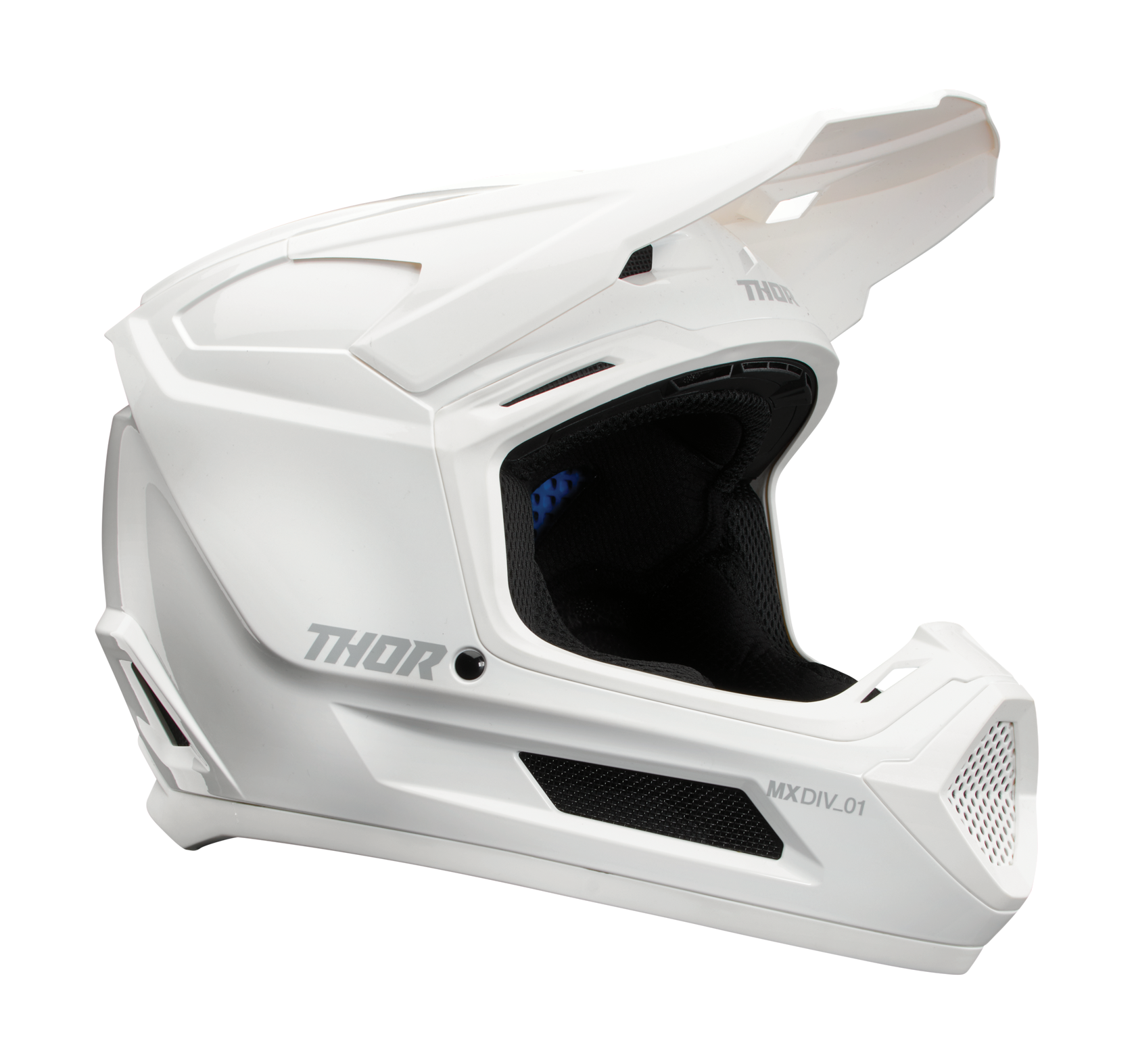 Thor Youth Motocross Helmet Fleet - Whiteout