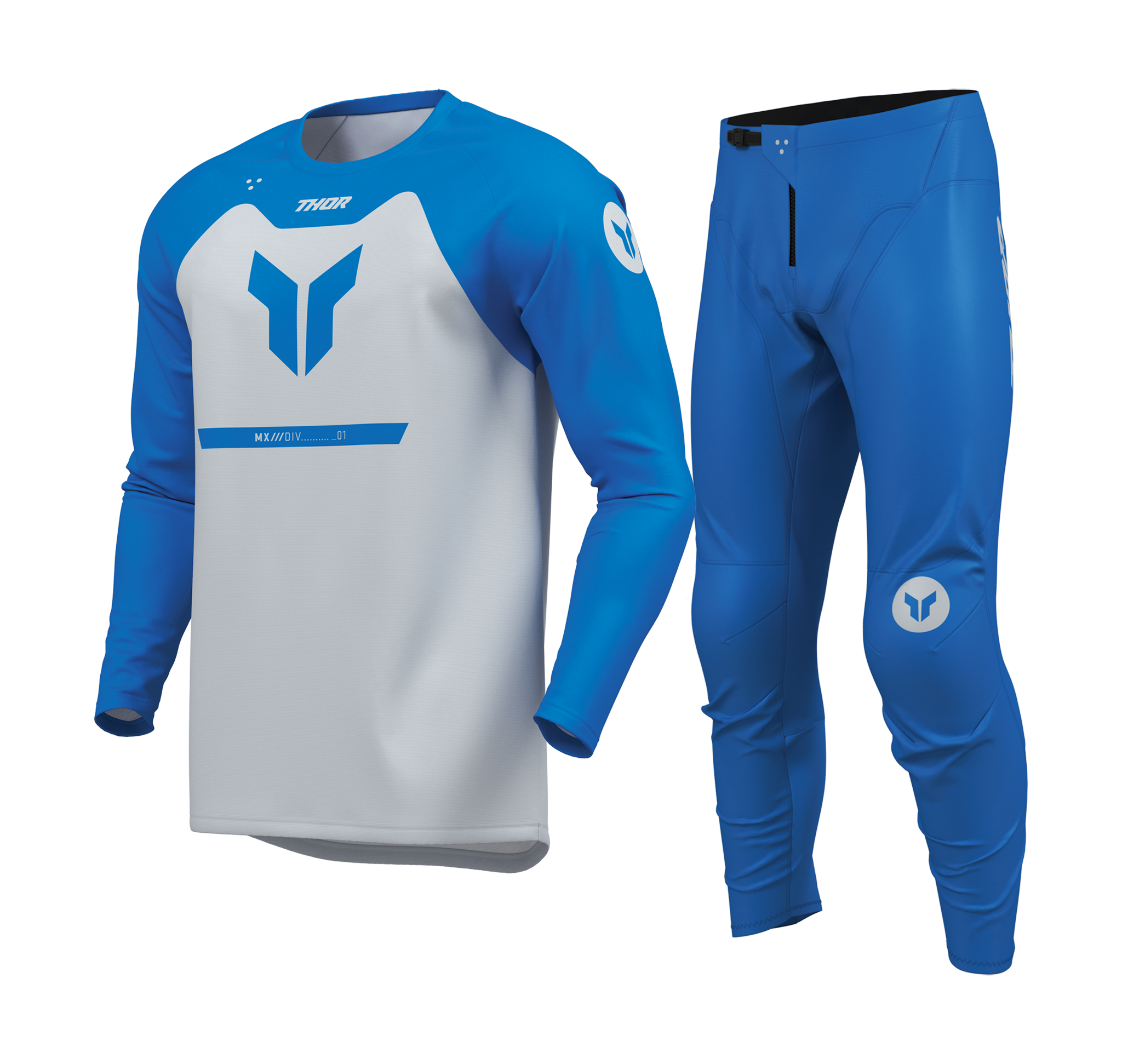 Thor Youth Motocross Gear 2026 Ridemode Menace - Blue