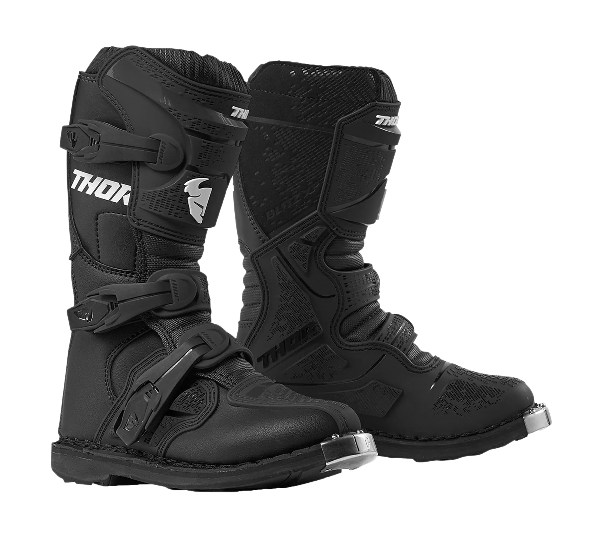 Thor Youth Motocross Boots Blitz XP - Black