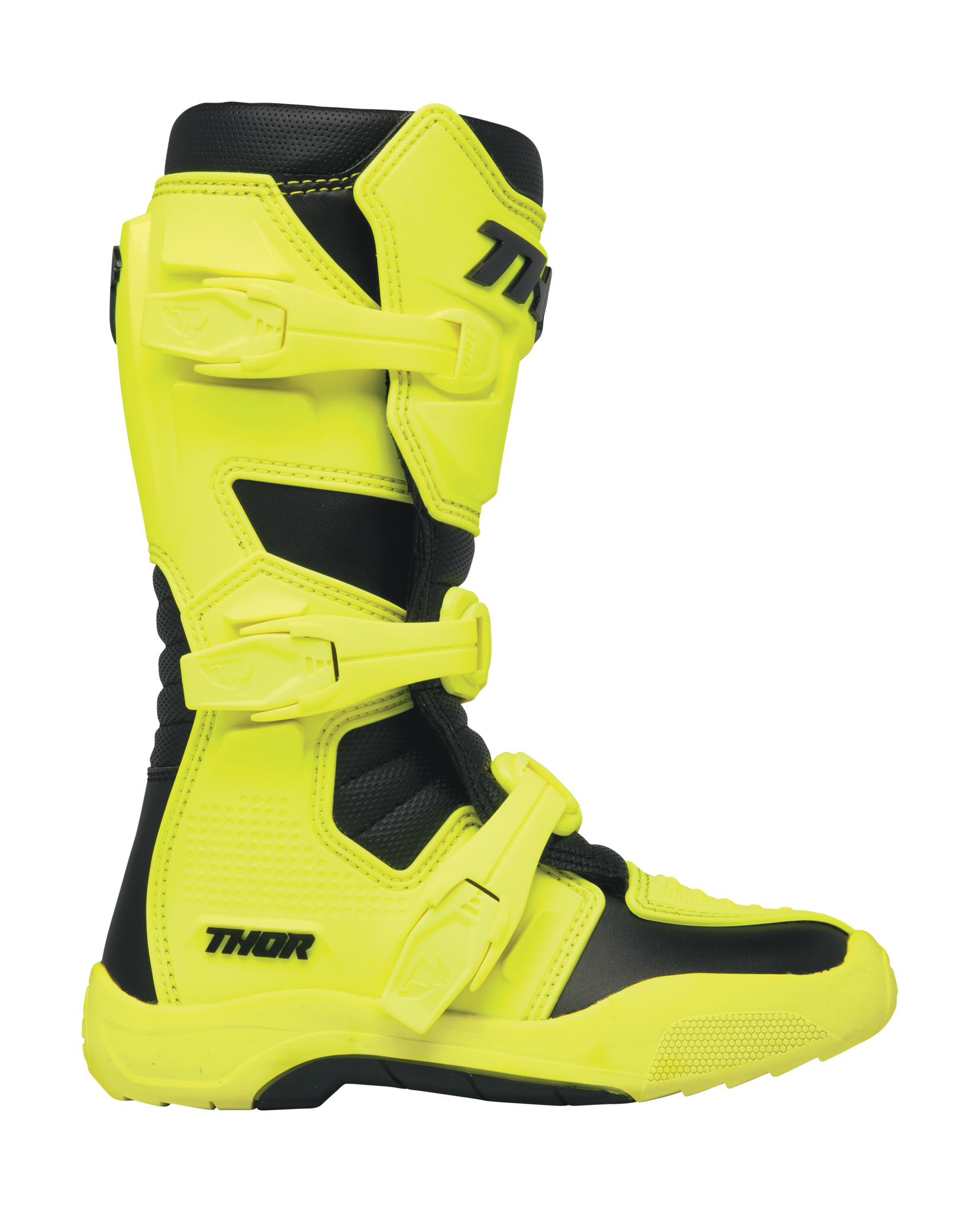 Thor Youth Motocross Boots Blitz XR - Acid / Black