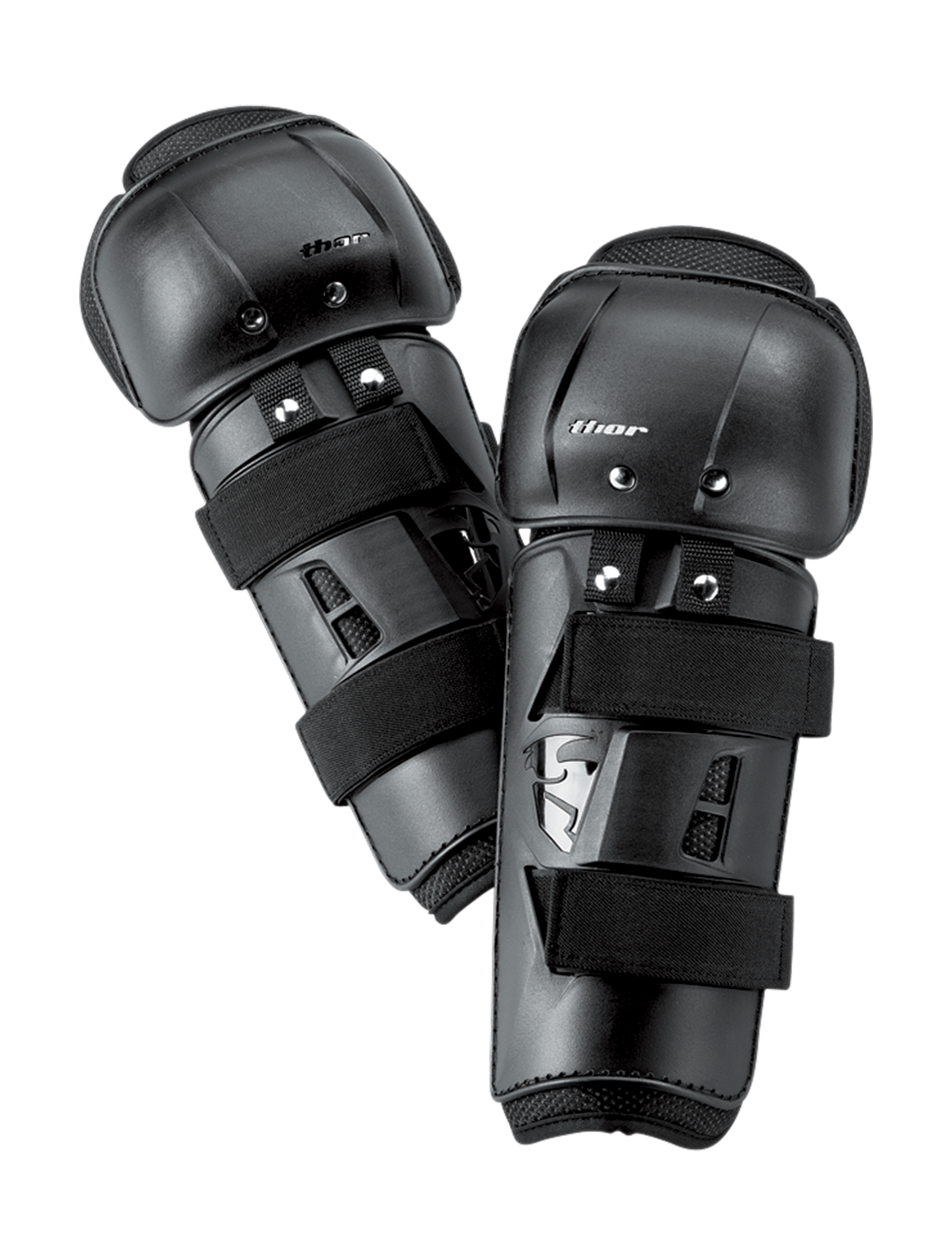 Thor Youth Knee Guards Sector - Black