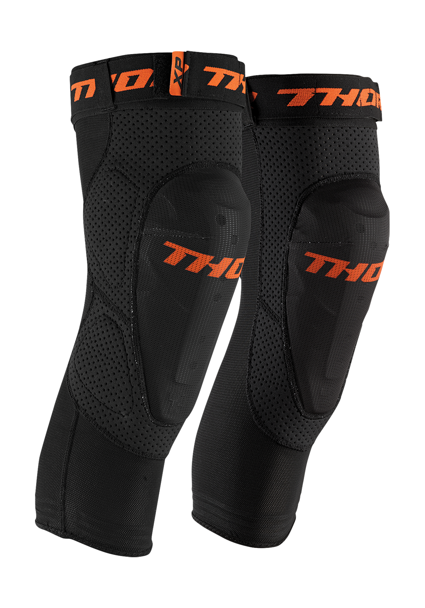 Thor Knee Guards Comp XP - Black / Orange
