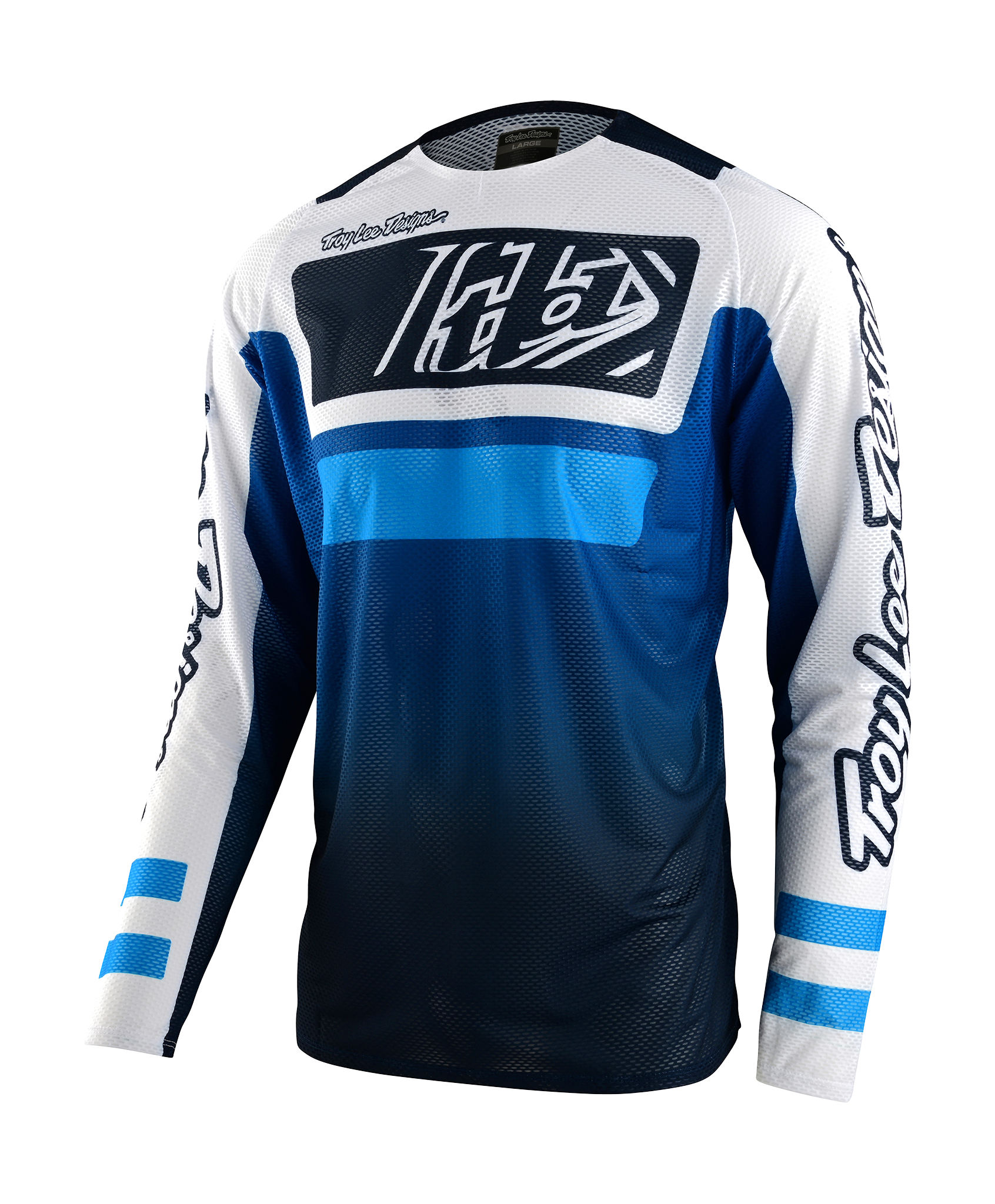 Troy Lee Designs Motocross Jersey SE Pro Air Lanes - Blue / Navy